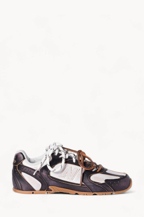 New Balance X Miu Miu 530 Sl Deco' Calf Leather Sneakers