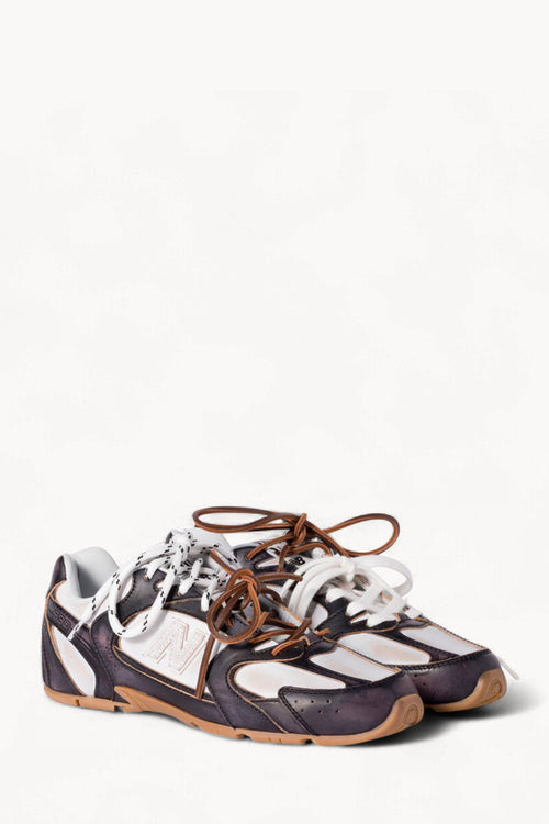 New Balance X Miu Miu 530 Sl Deco' Calf Leather Sneakers