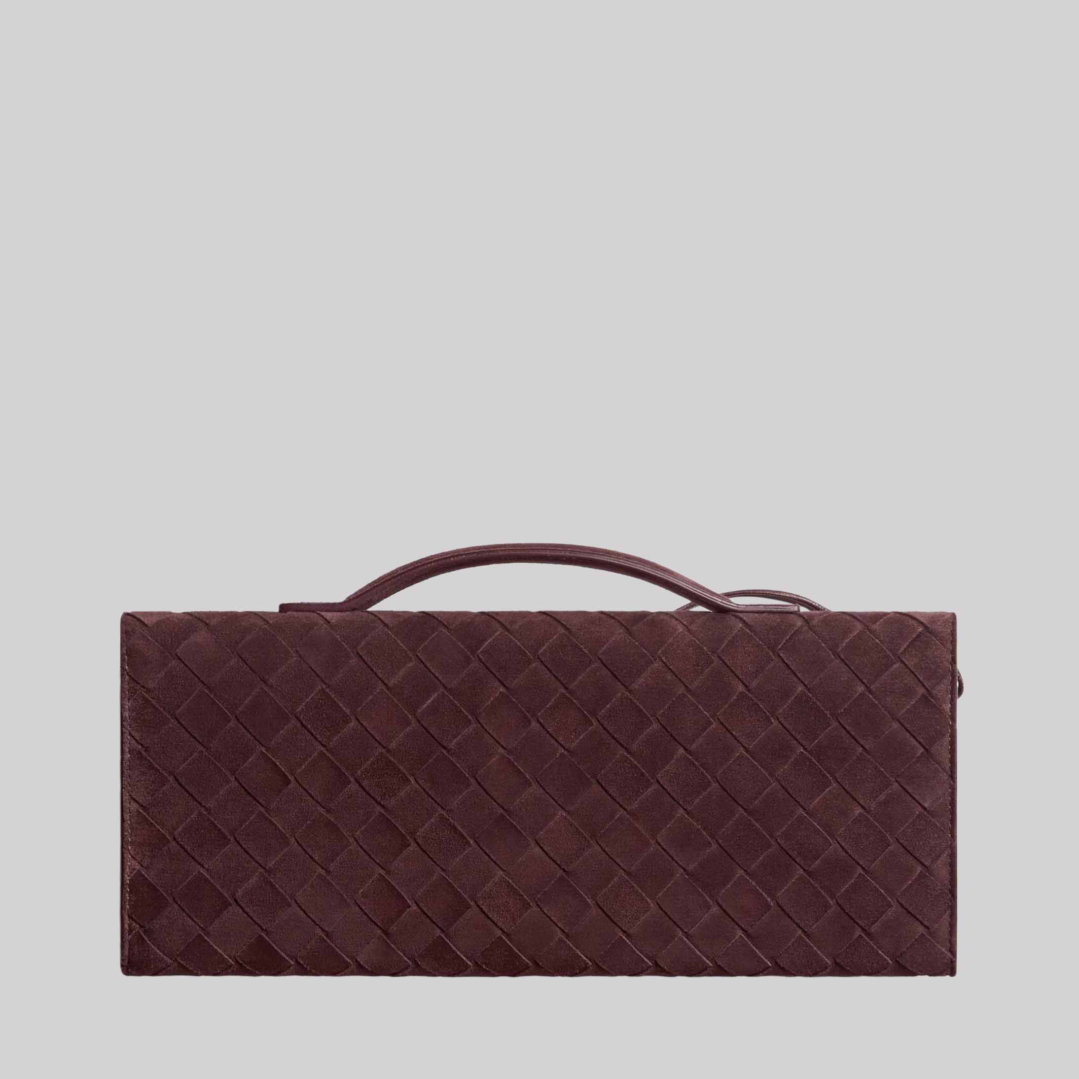 Andiamo Clutch in Suede