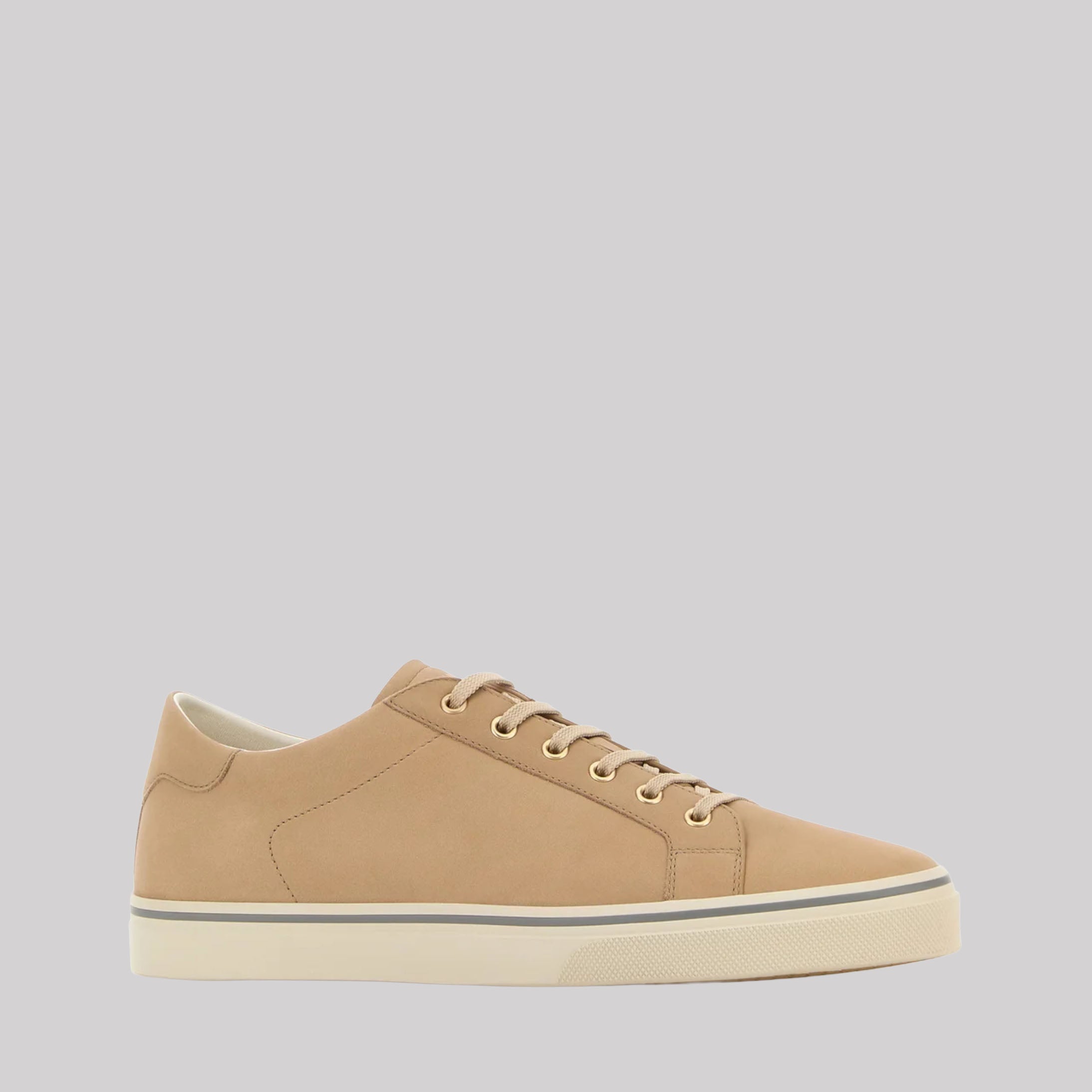 Camel Leather Sneakers