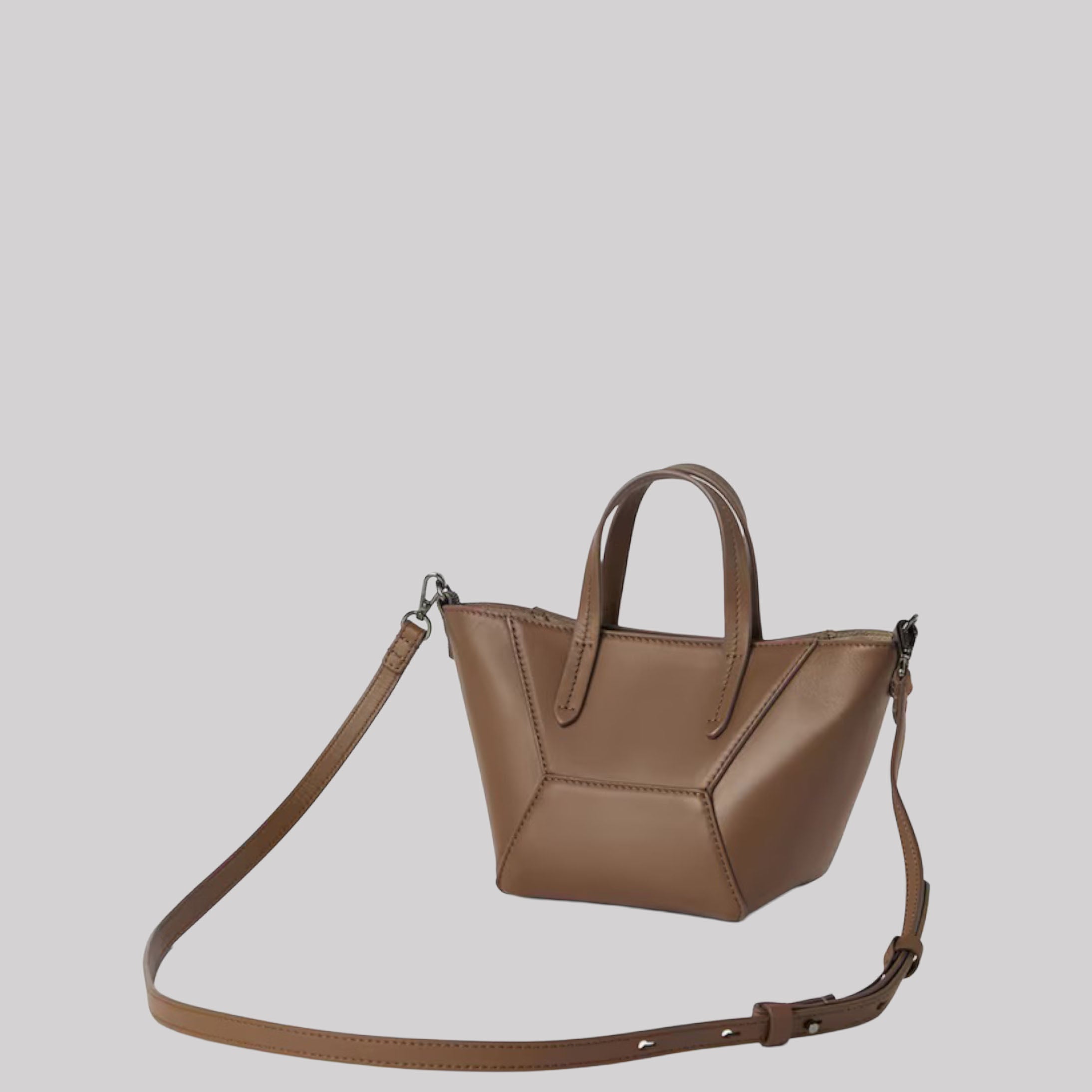 Mini Calfskin BC Duo Tote Bag