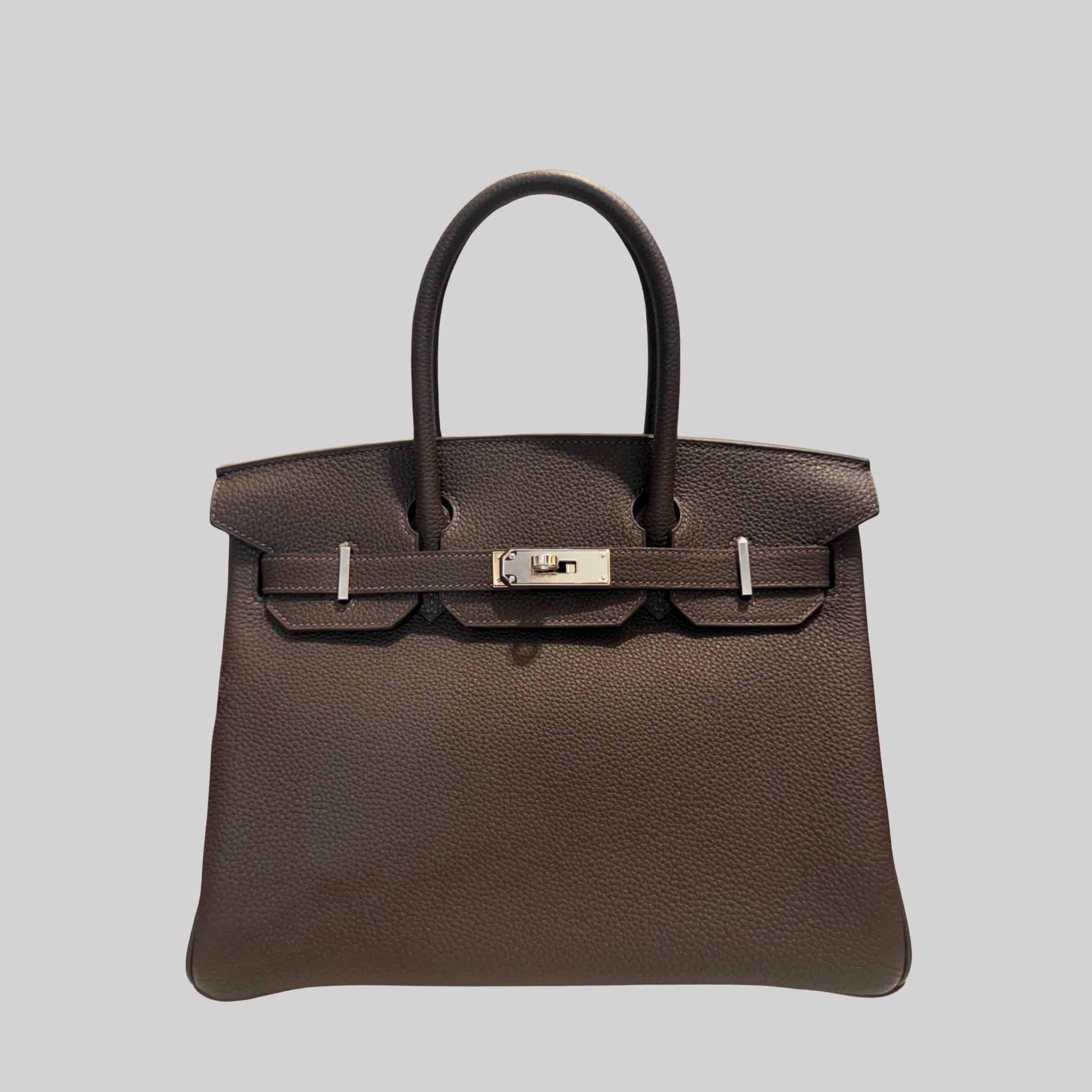 Birkin 30 Togo Palladium Hardware