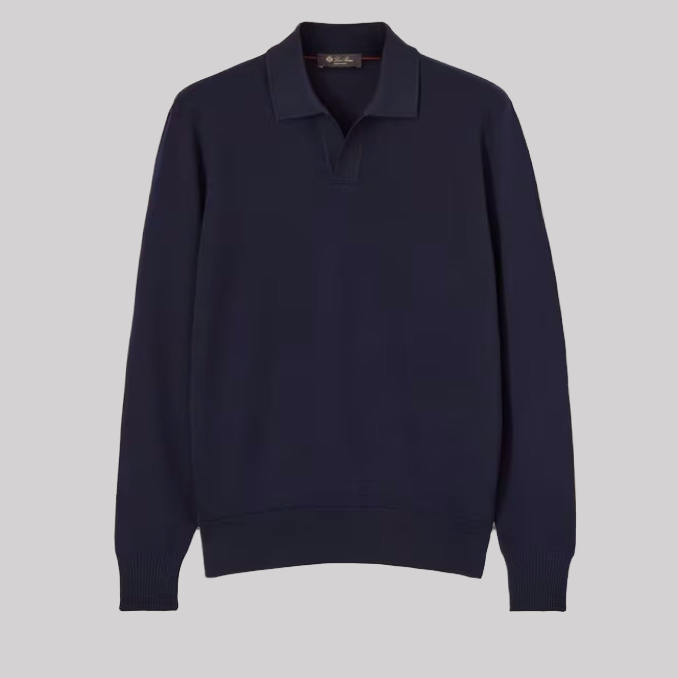 Buttonless Polo-Shirt