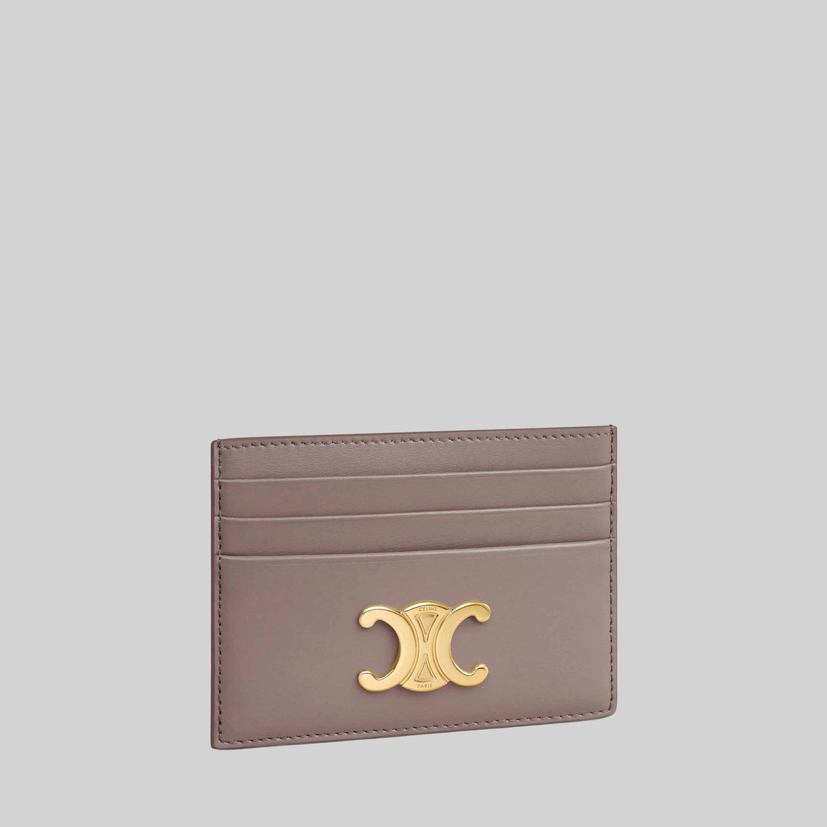 Card Holder Triomphe In Shiny Calfskin