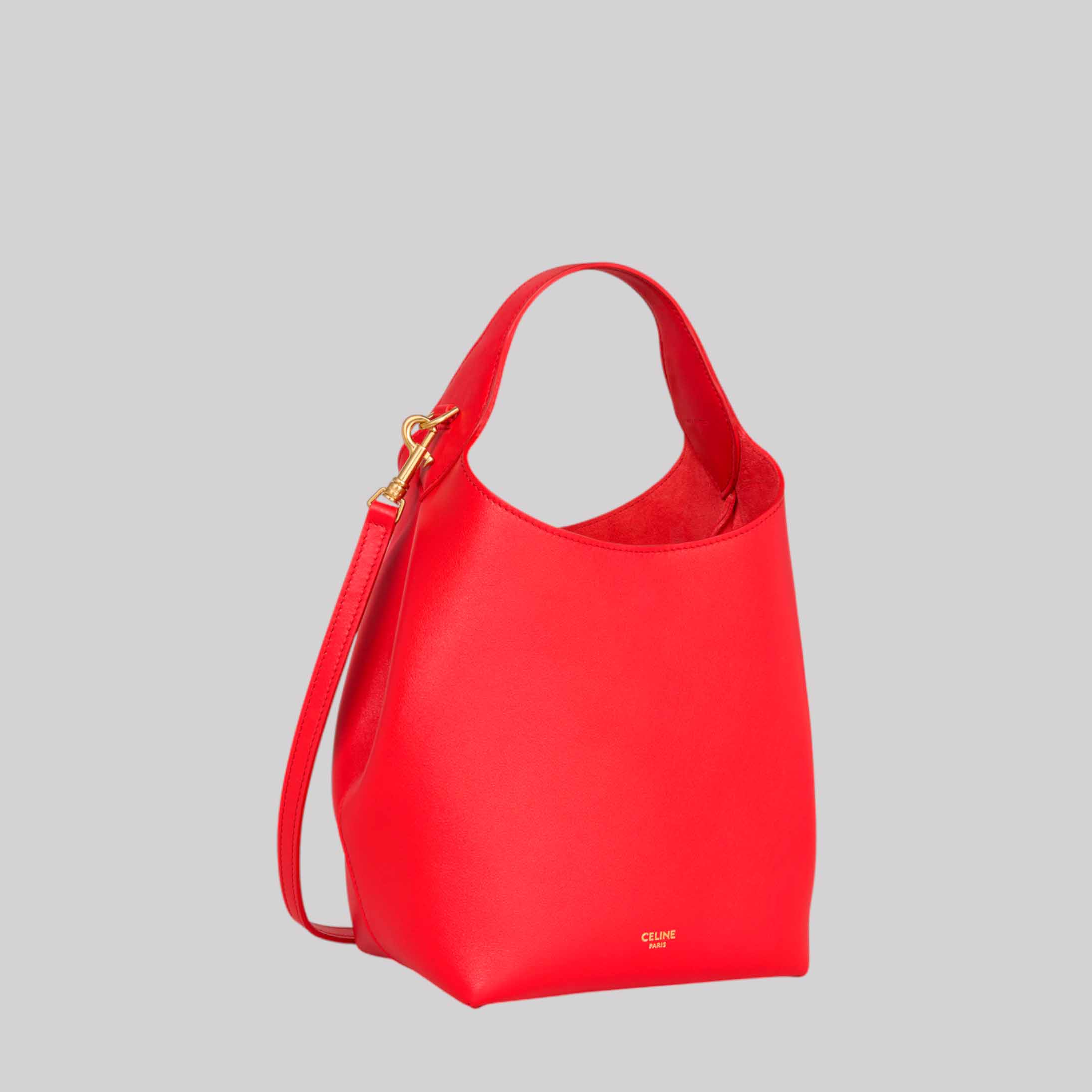 Small Hobo In Supple Smooth Calfskin
