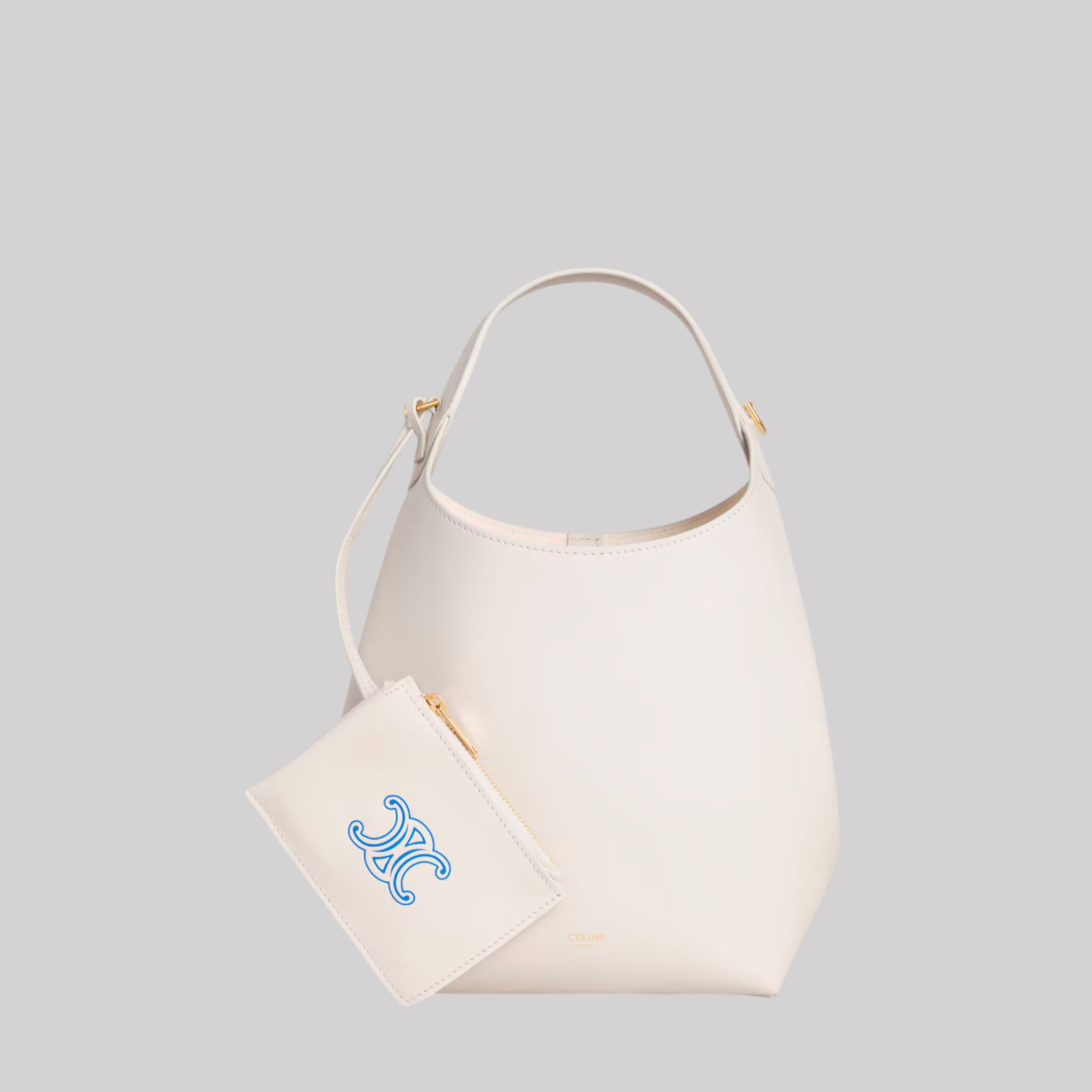 Small Hobo In Supple Smooth Calfskin