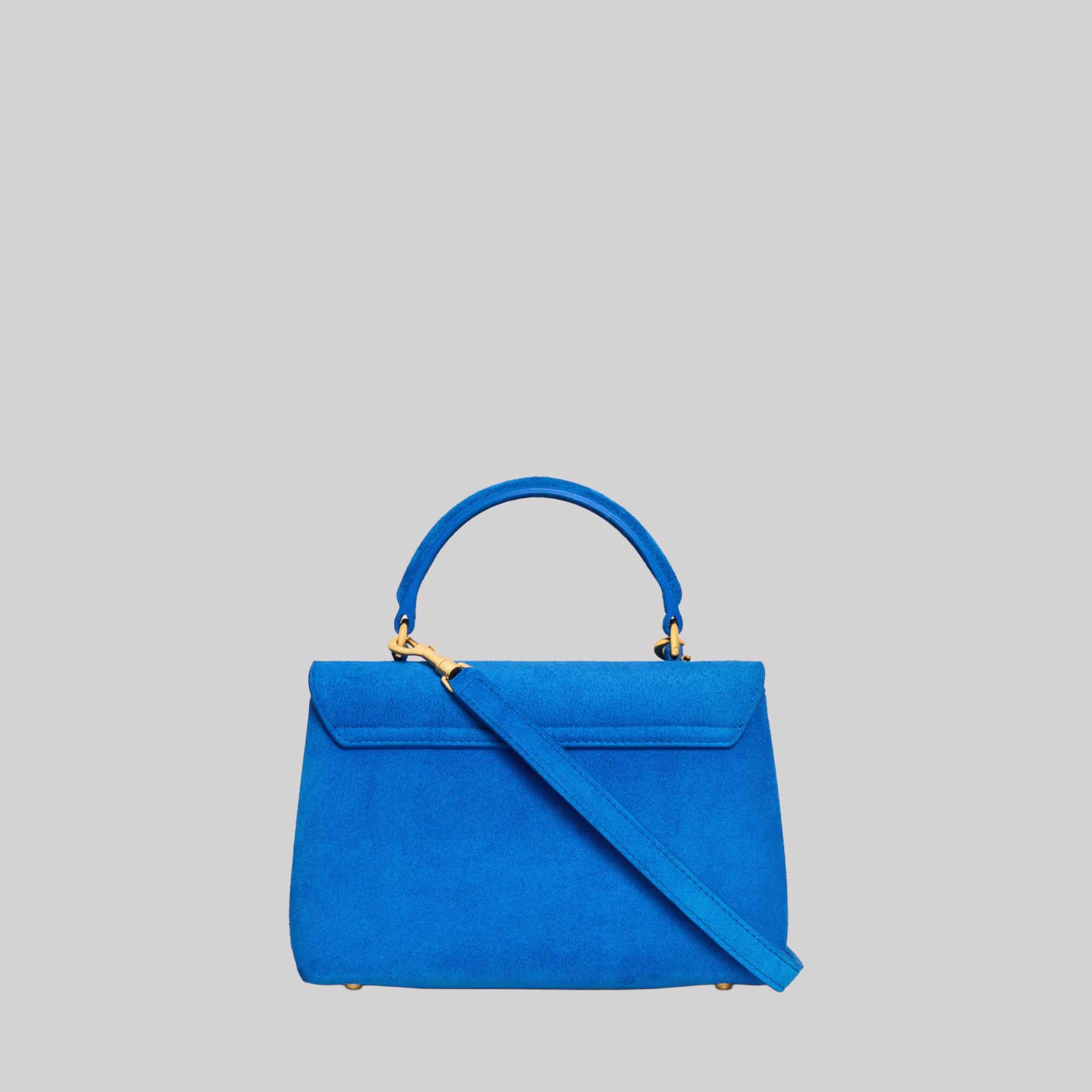 Teen Nino Bag In Suede Calfskin