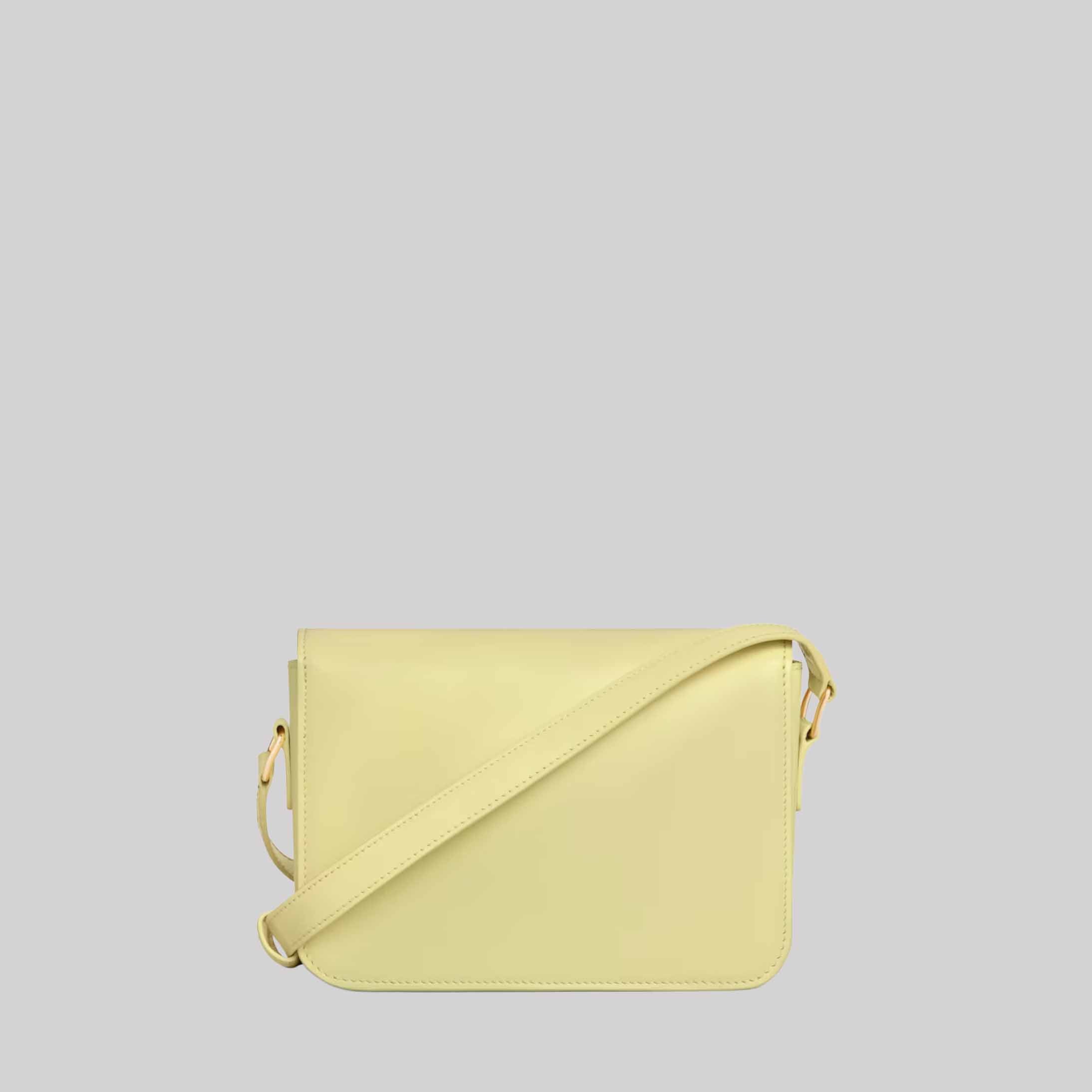 Teen Triomphe Bag In Shiny Calfskin