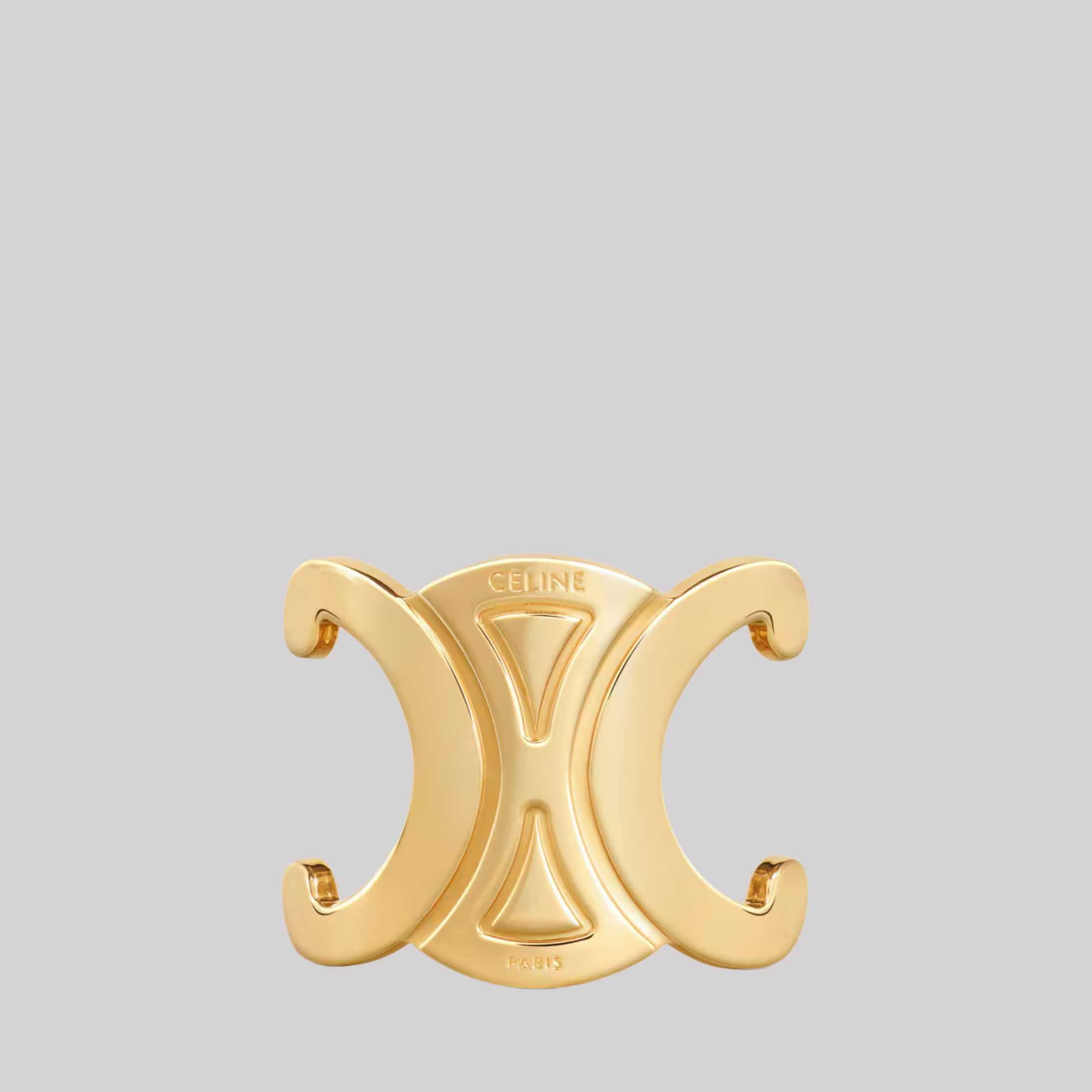 Triomphe Bag Ring In Metal