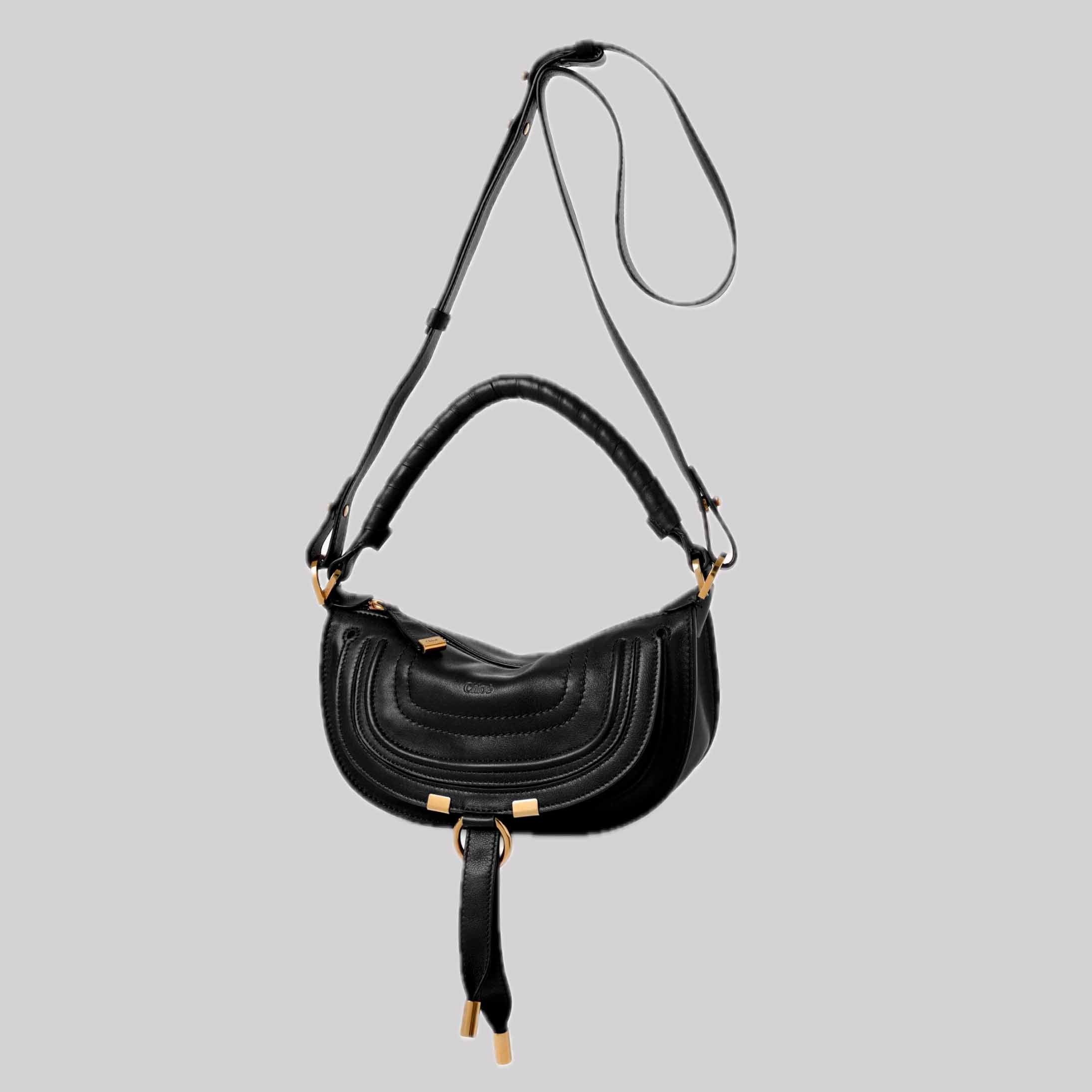 Mini Marcie Shoulder Bag In Soft Leather