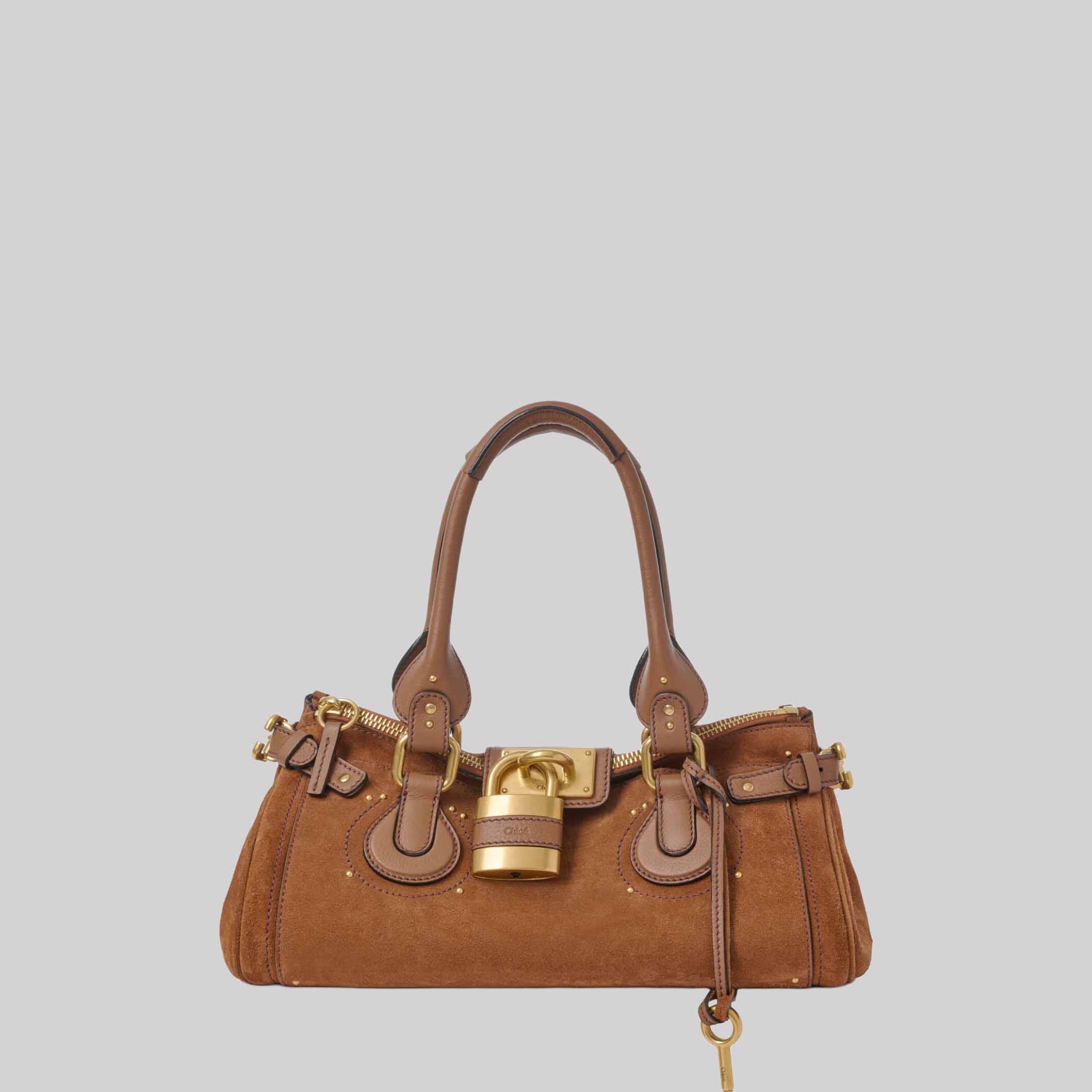 Paddington Bag In Suede Leather