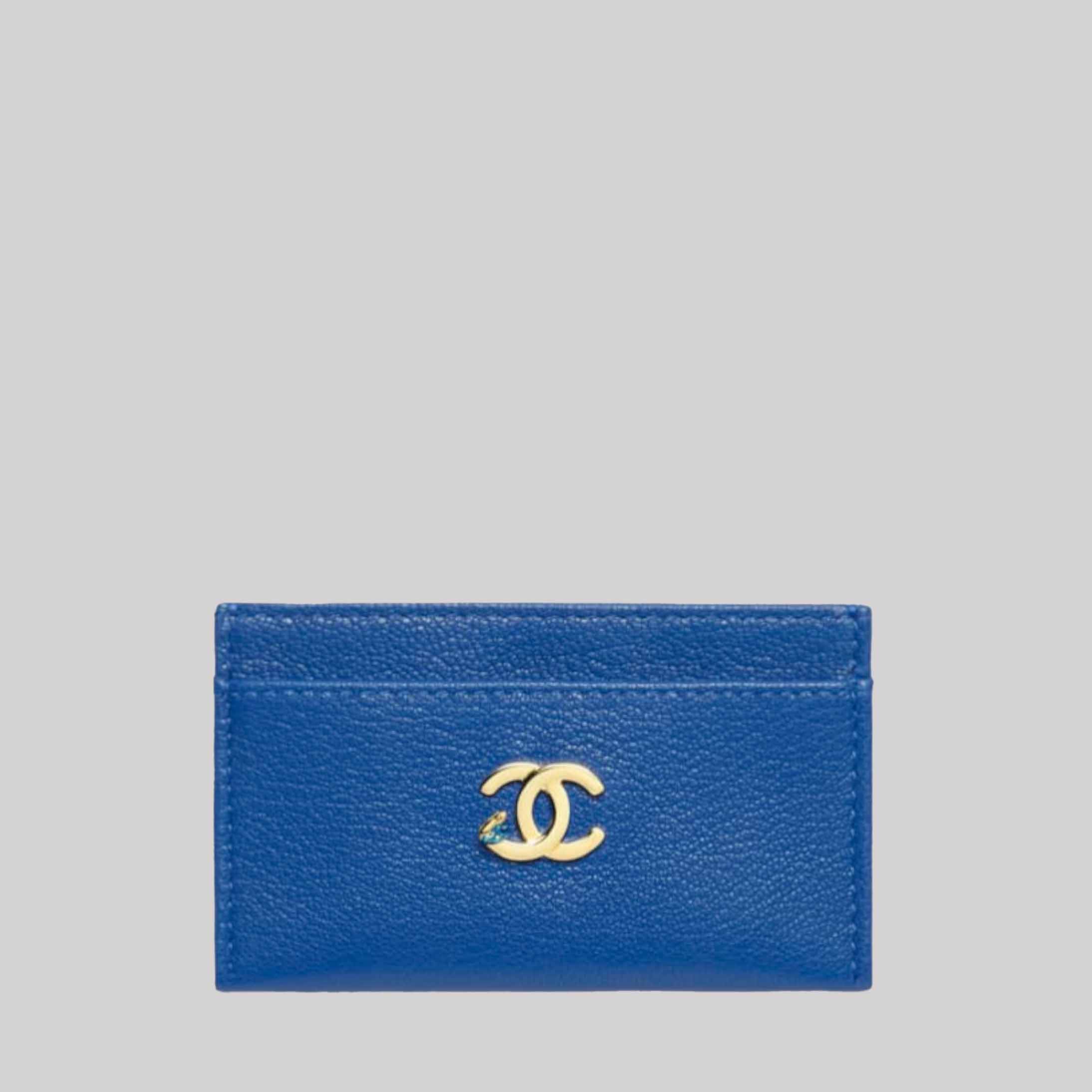 Card Holder Grained Goatskin