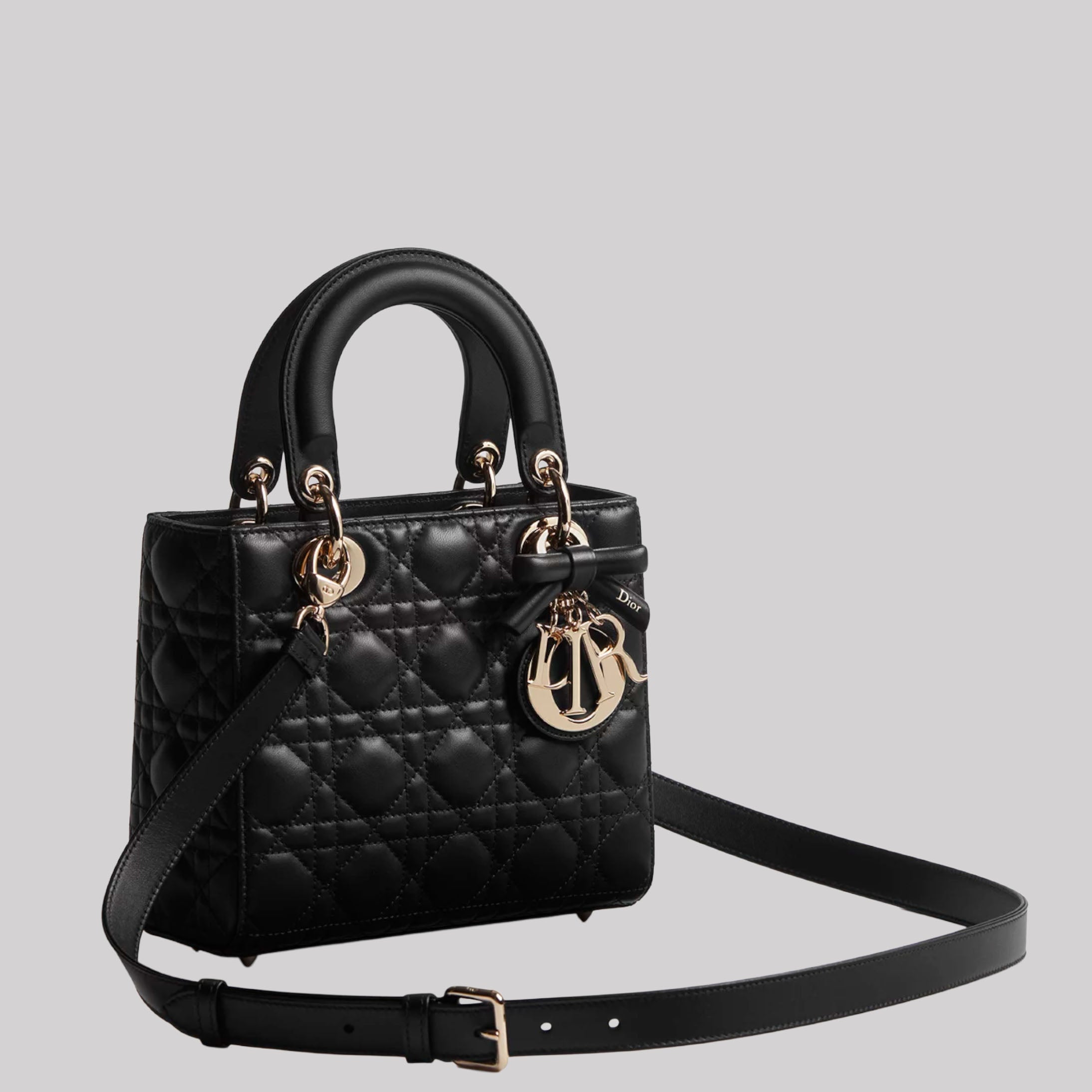 Small Lady Dior Bag With Strap
