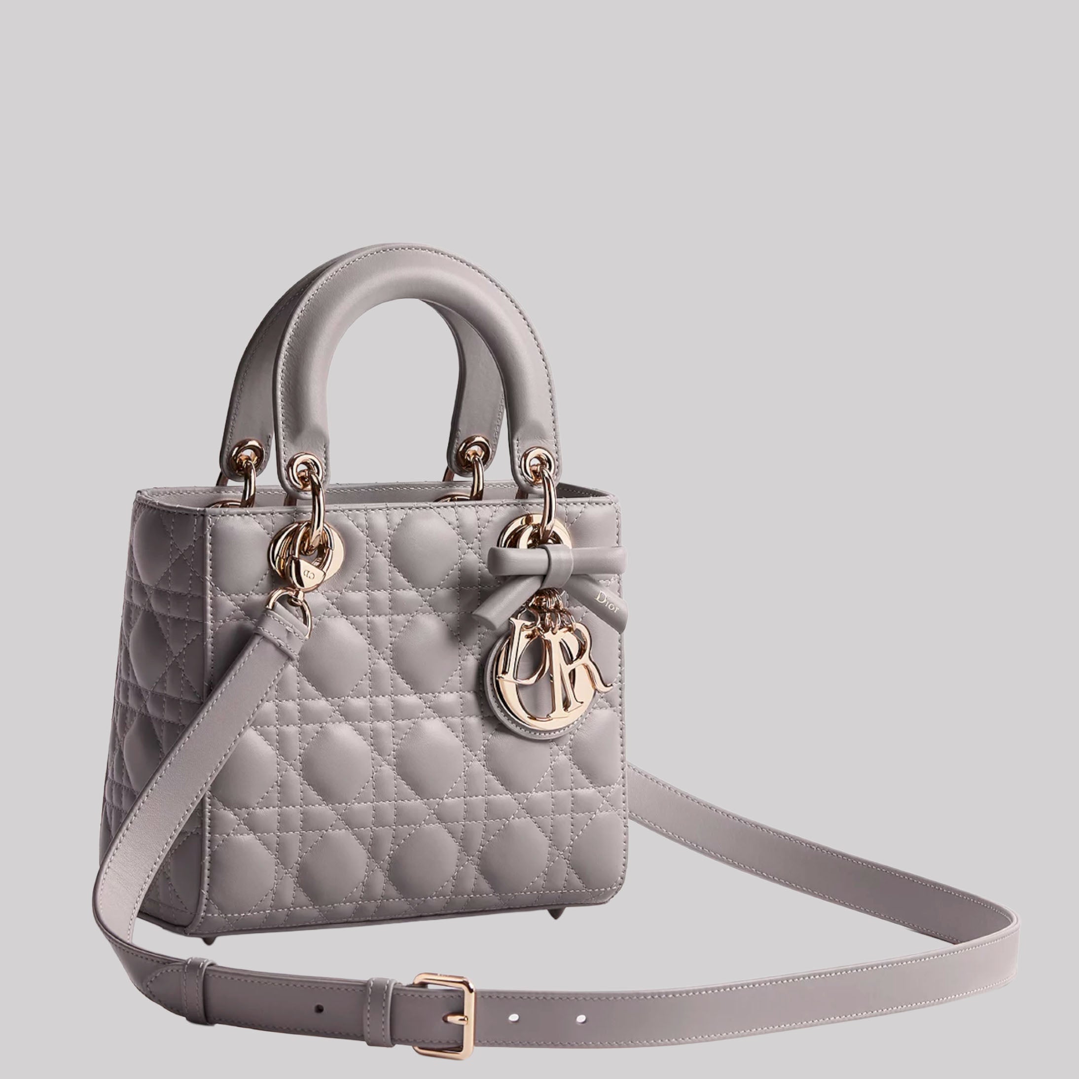 Small Lady Dior Bag With Strap