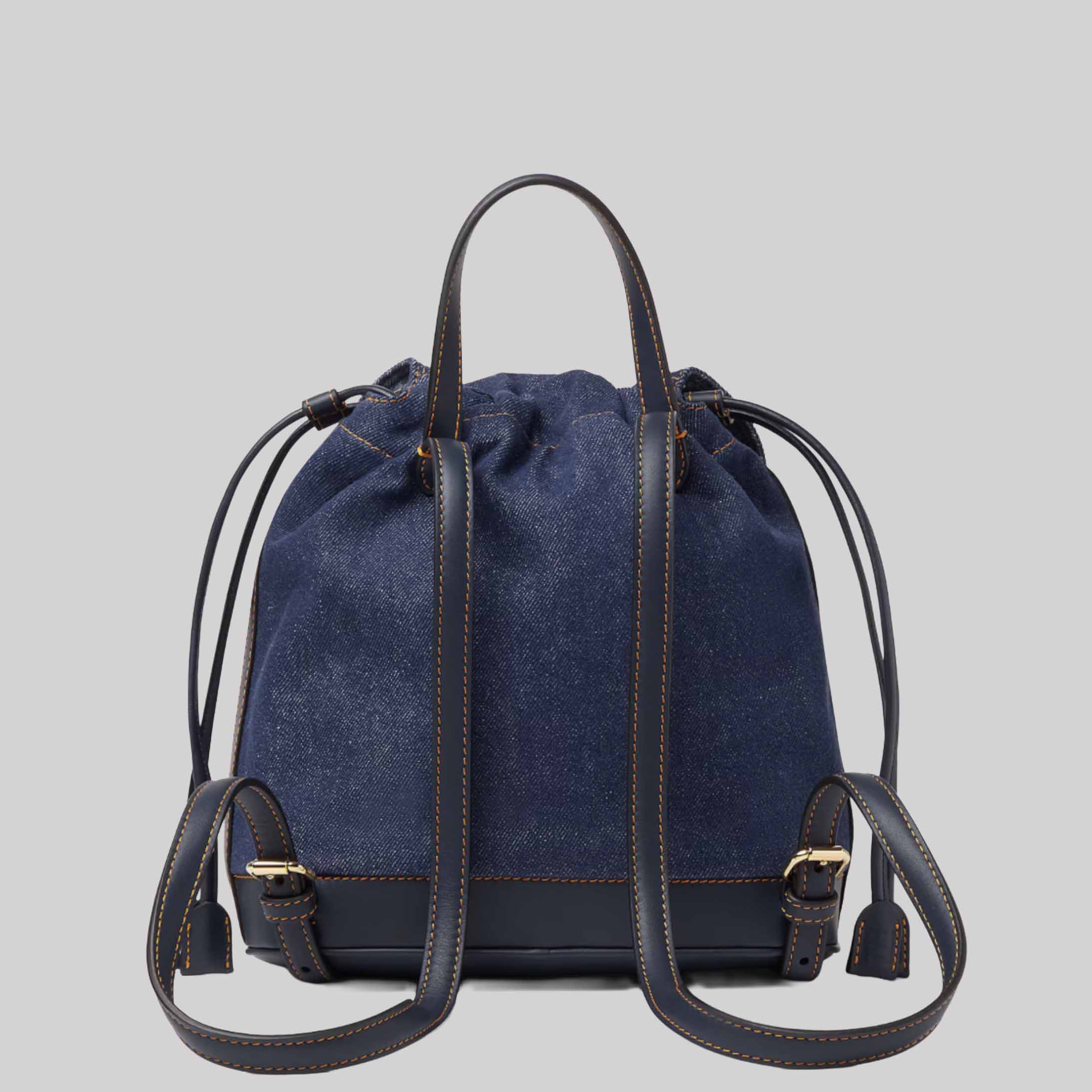 Backpack Dark blue Denim