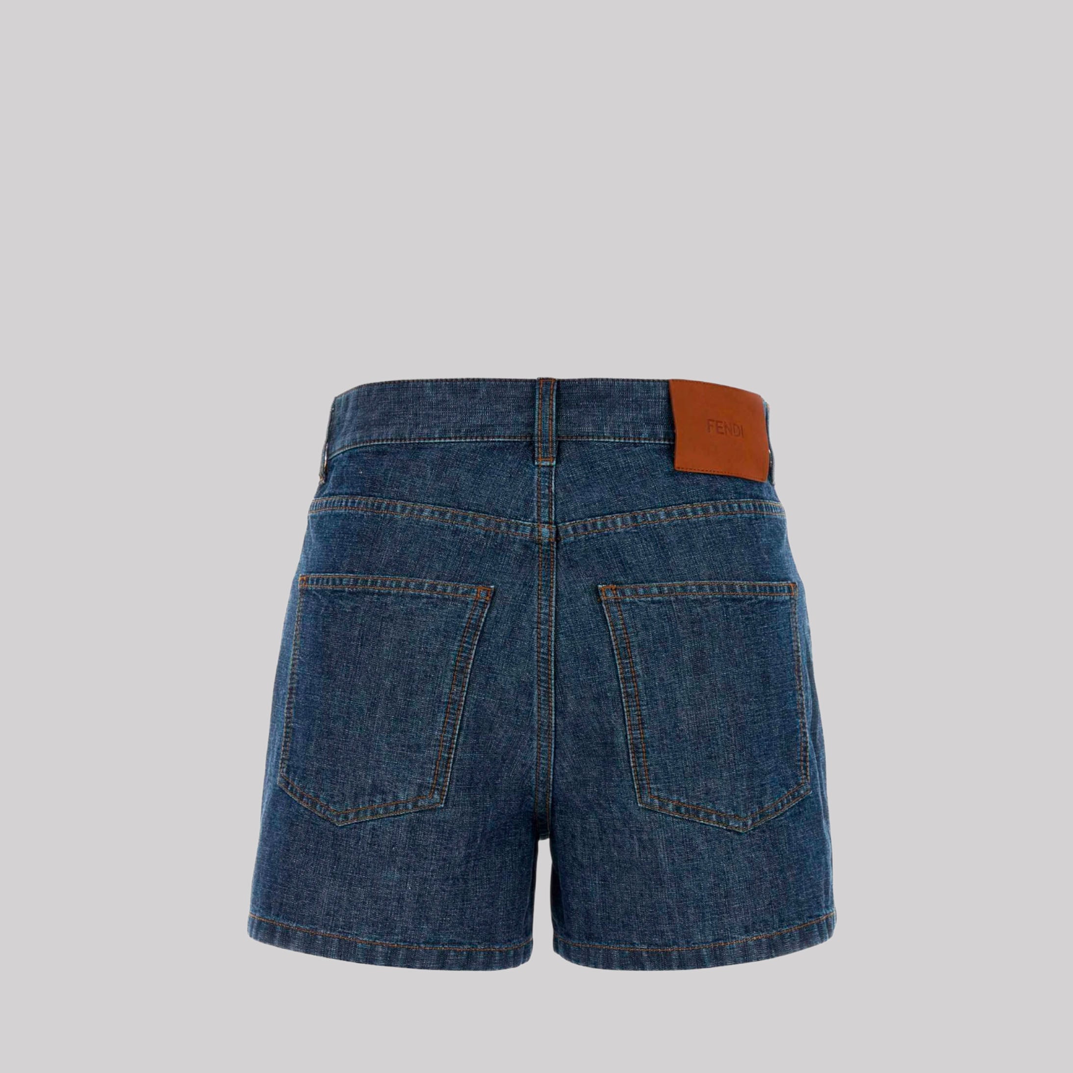 Denim Blu Navy Shorts
