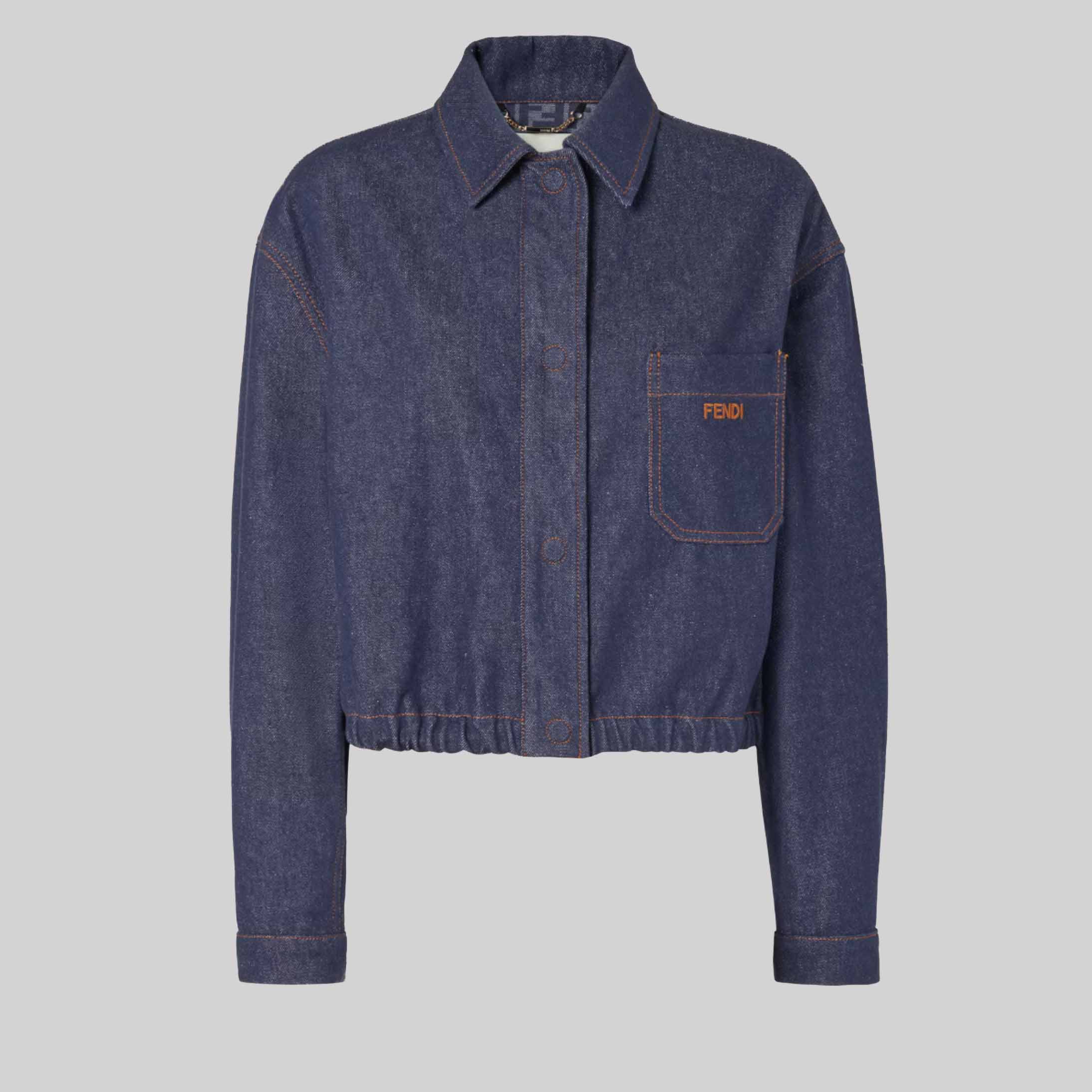 Jacket Navy Blue Denim Jacket