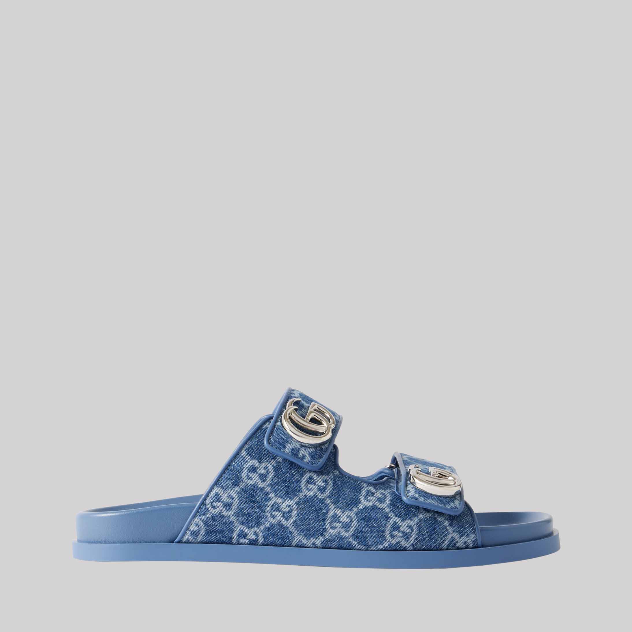 GG Denim Sandals