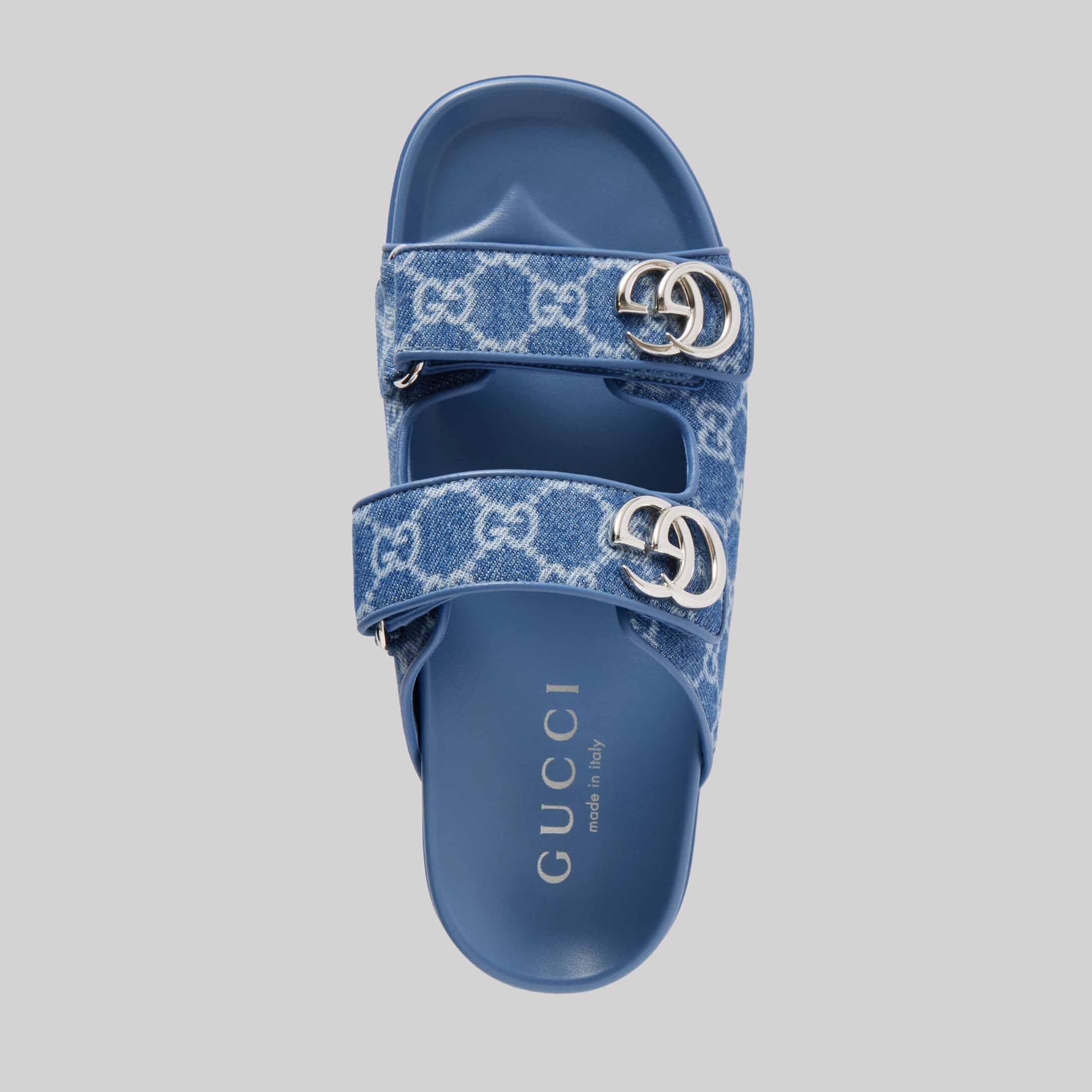 GG Denim Sandals