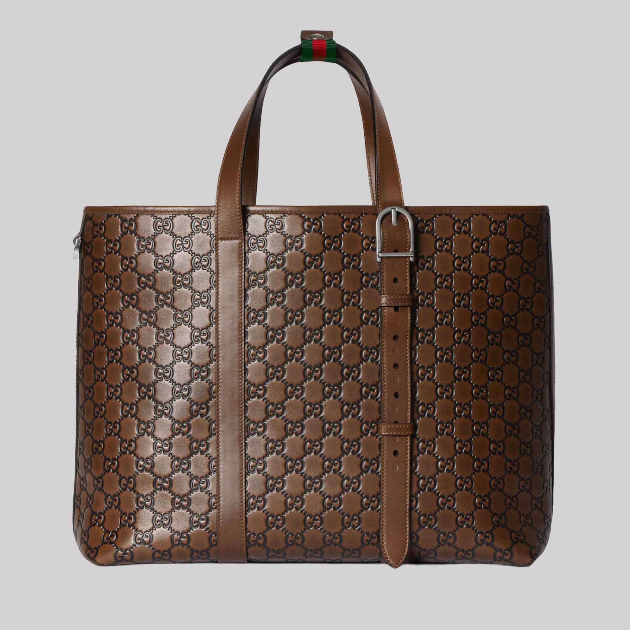 GG Emblem Large Tote Bag