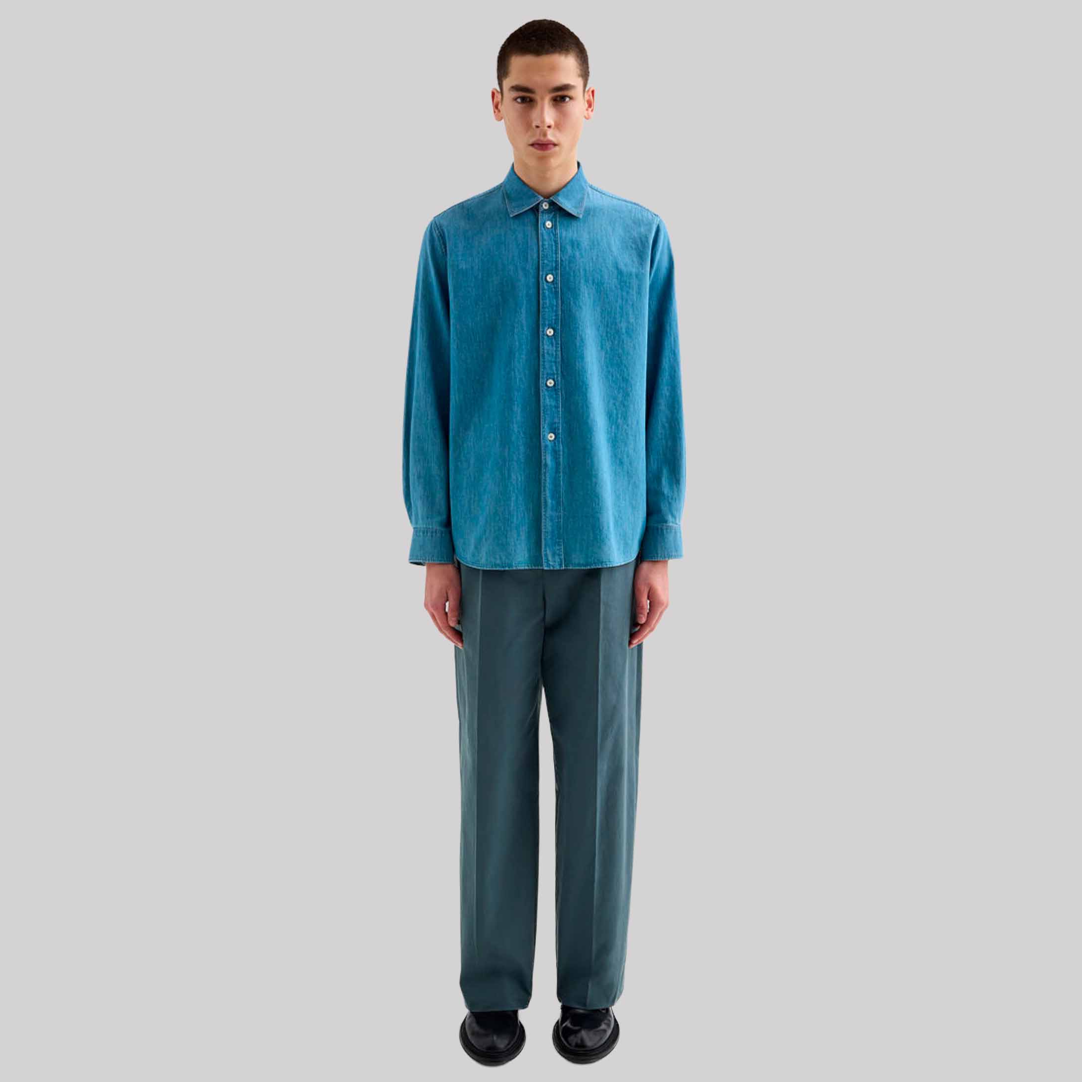 Cotton Chambray Shirt