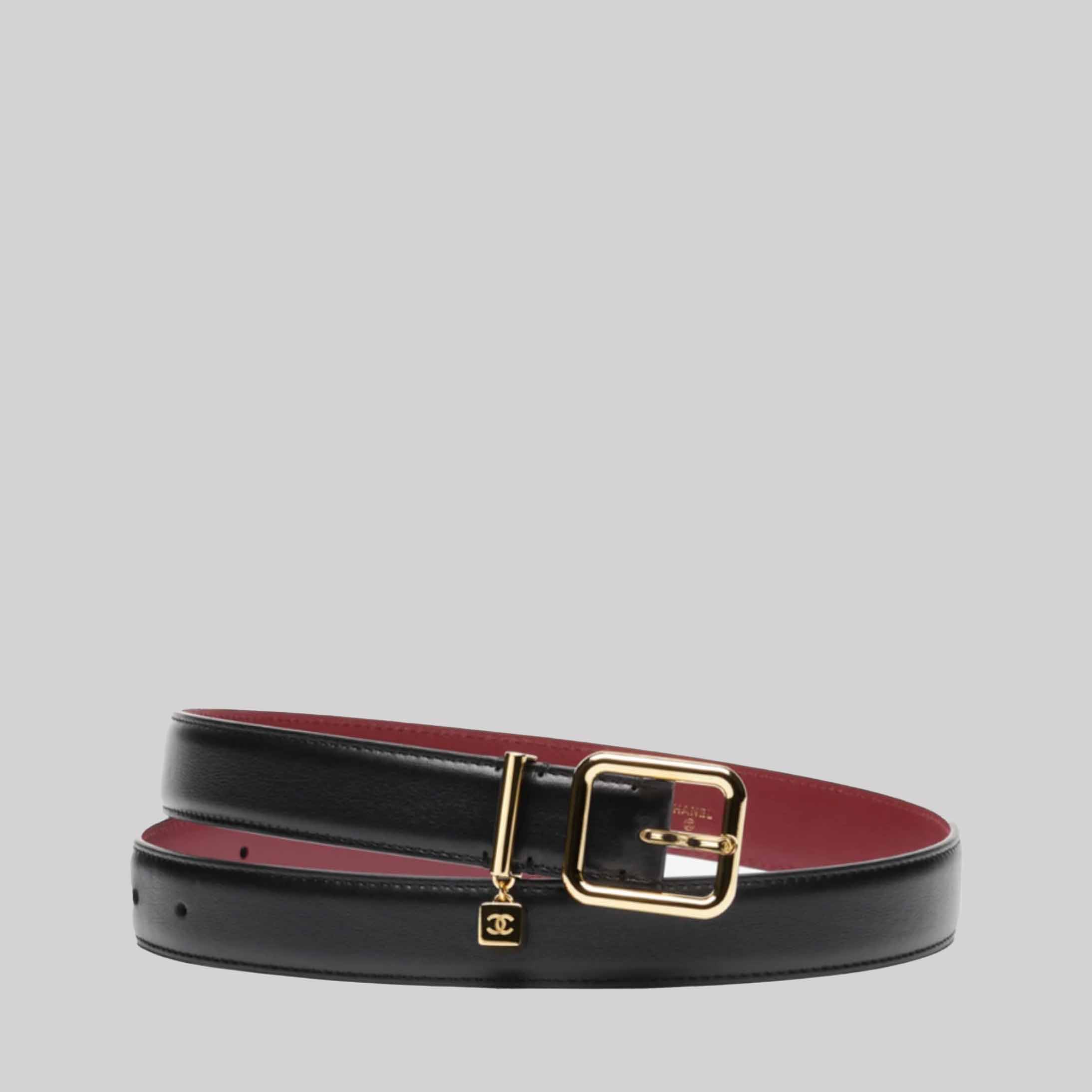 Leather Belt Calfskin & Metal