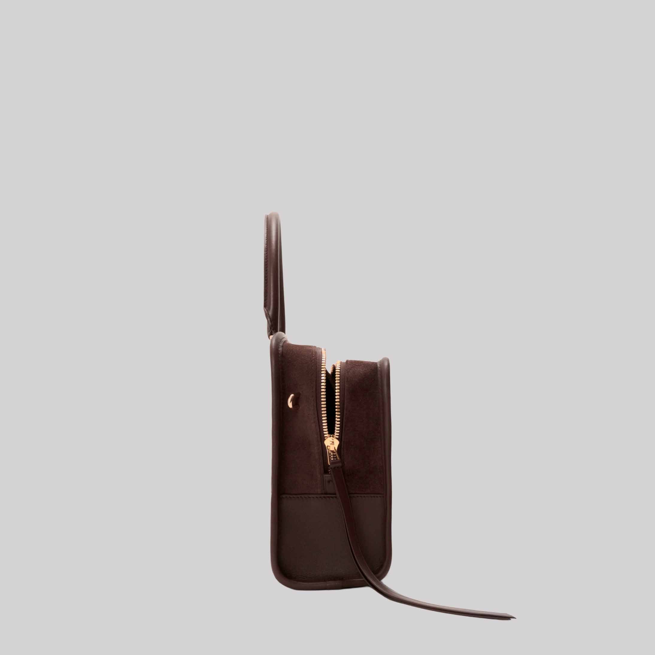 Medium Amazona 180 Bag In Suede