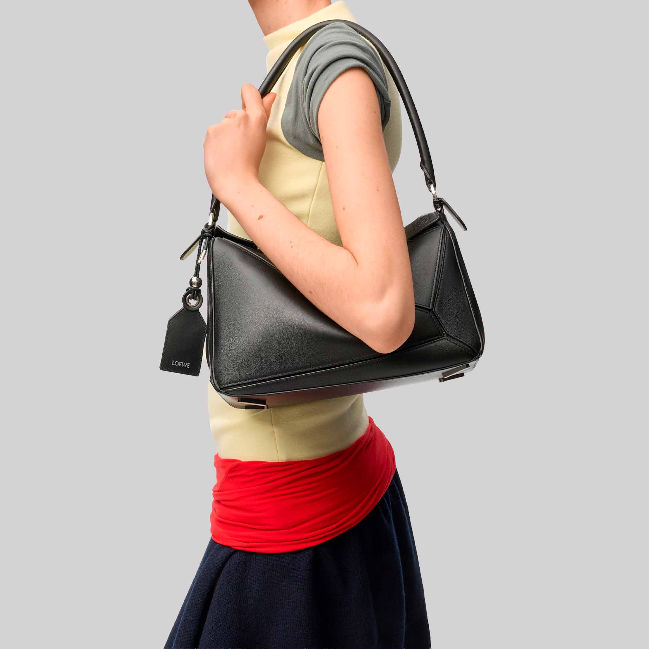 Medium Featherlight Puzzle Bag In Nappa Lambskin
