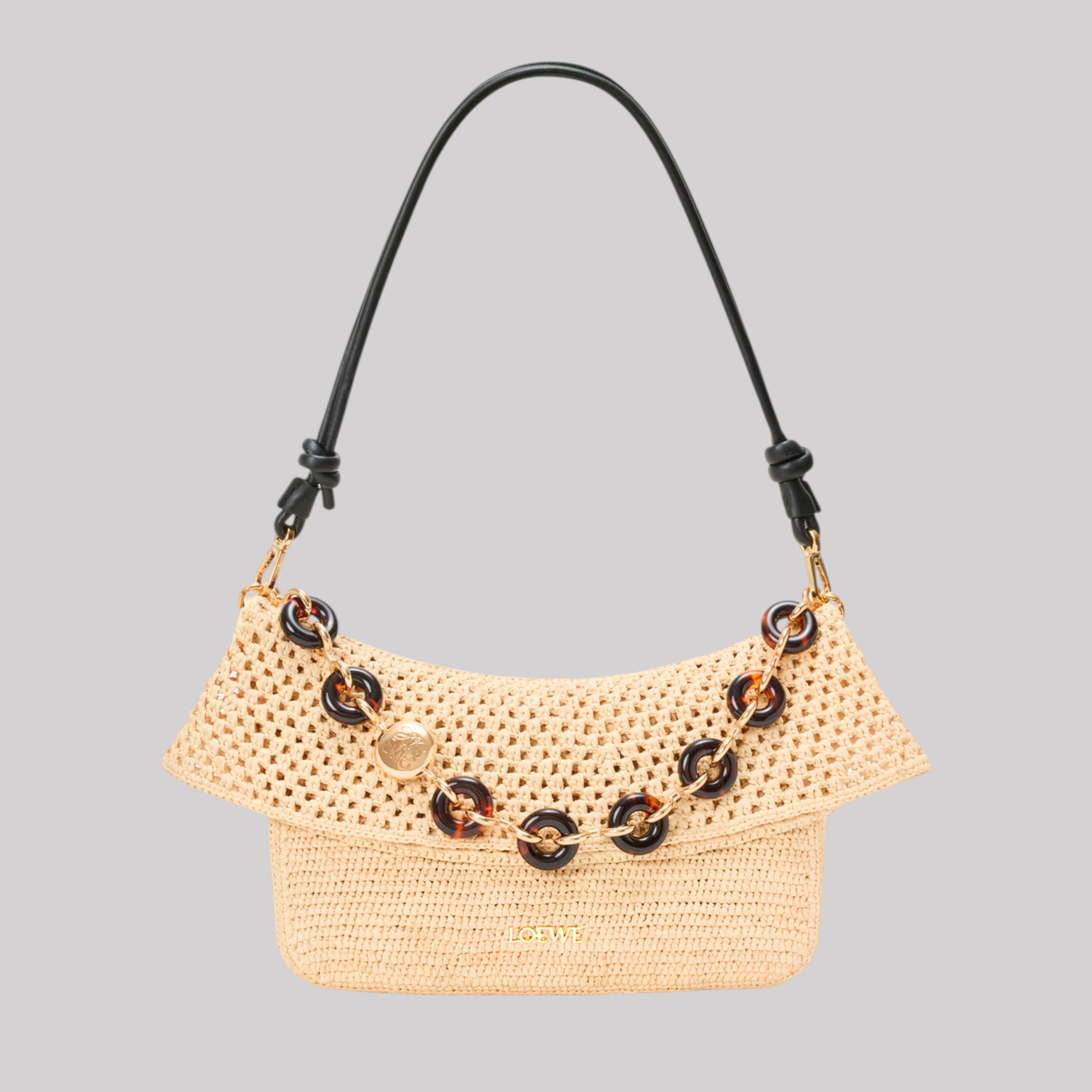 Medium Ola Bag In Raffia