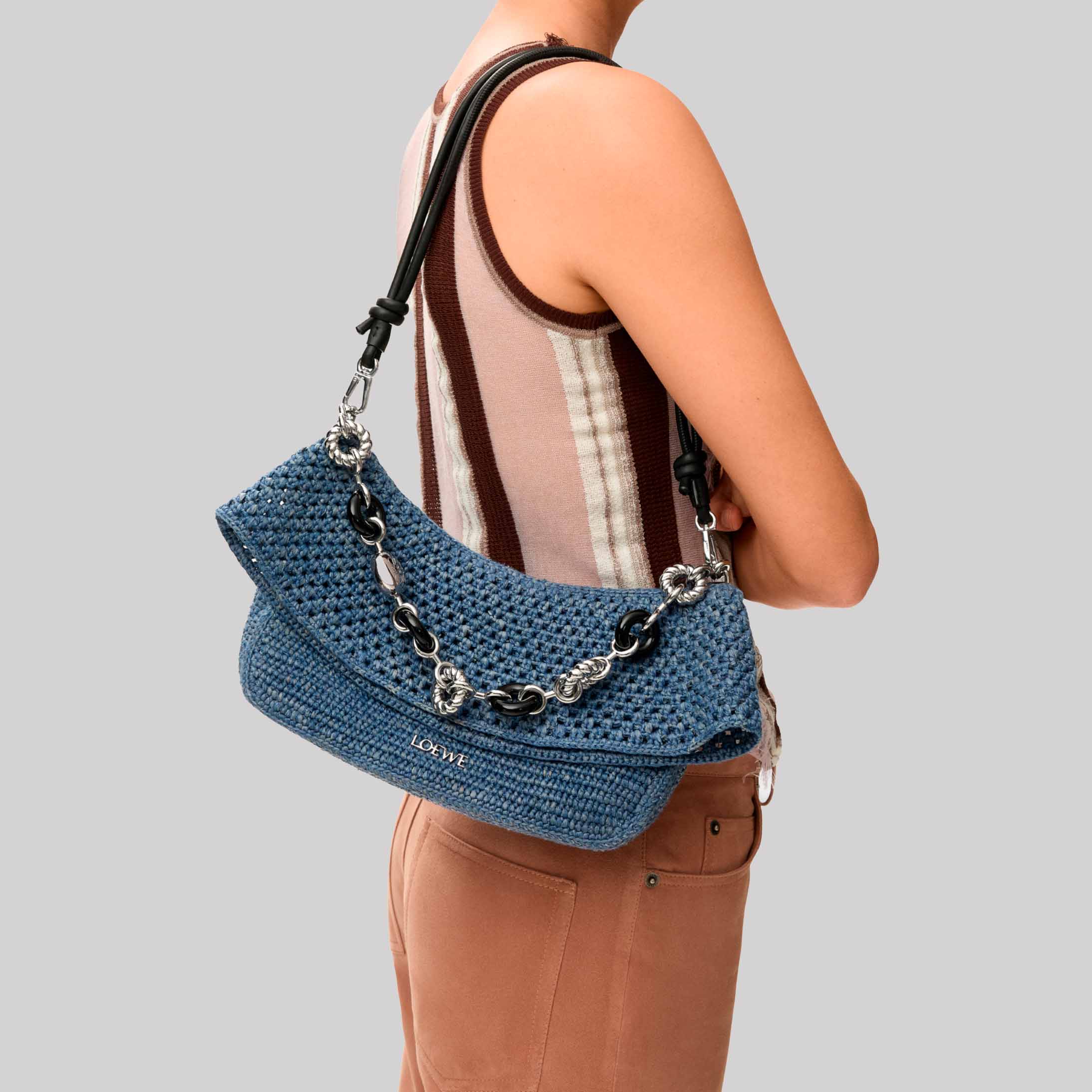Medium Ola Bag In Crochet