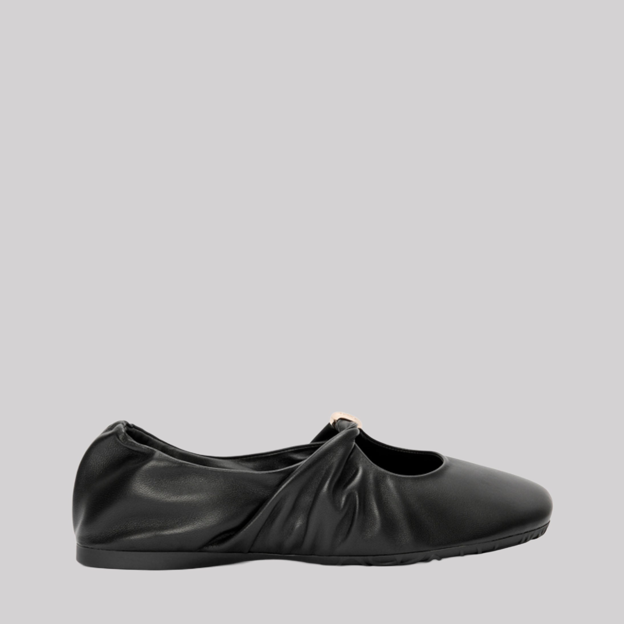 Pebble Soft Ballerina In Nappa Lambskin