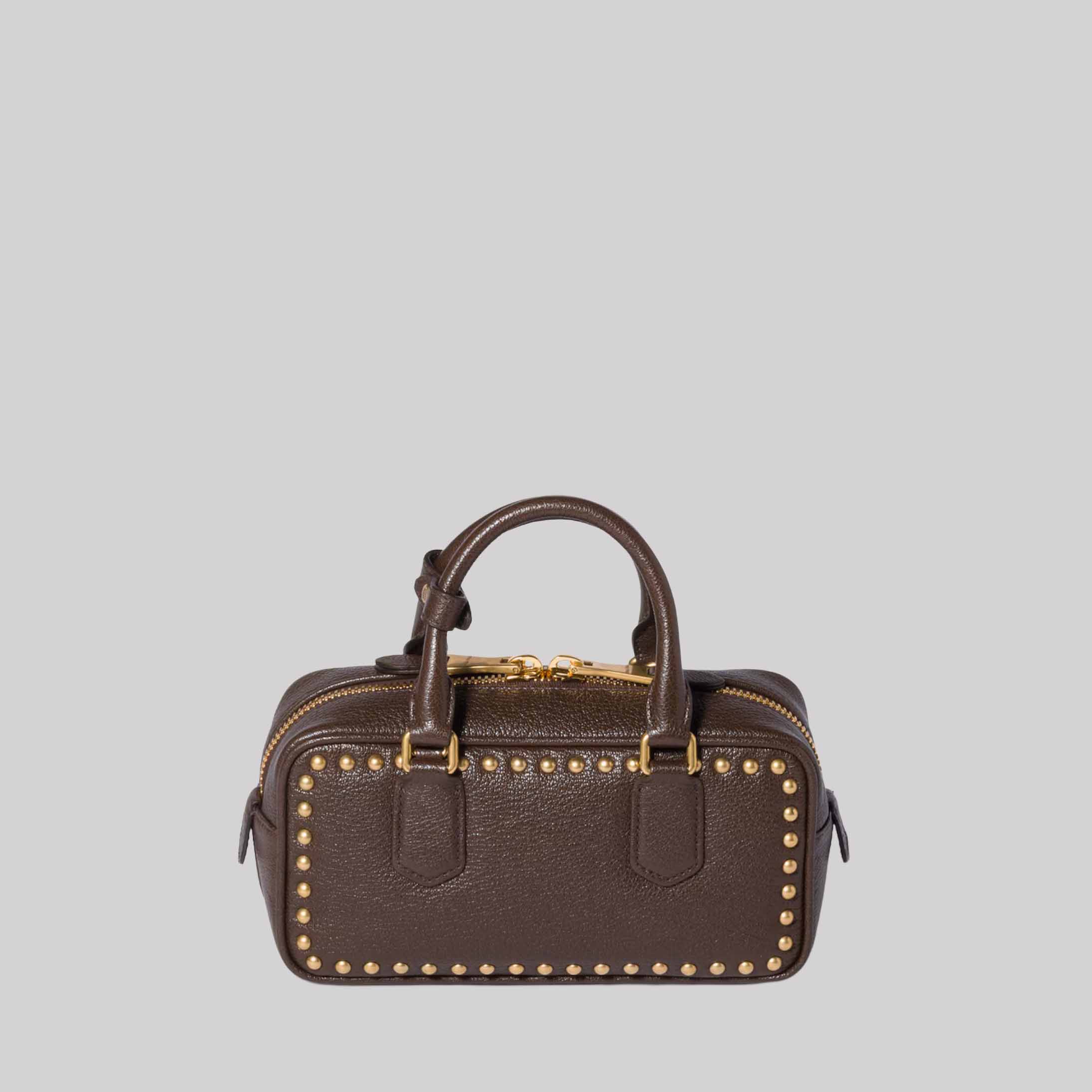 Arcadie Studded Leather Bag