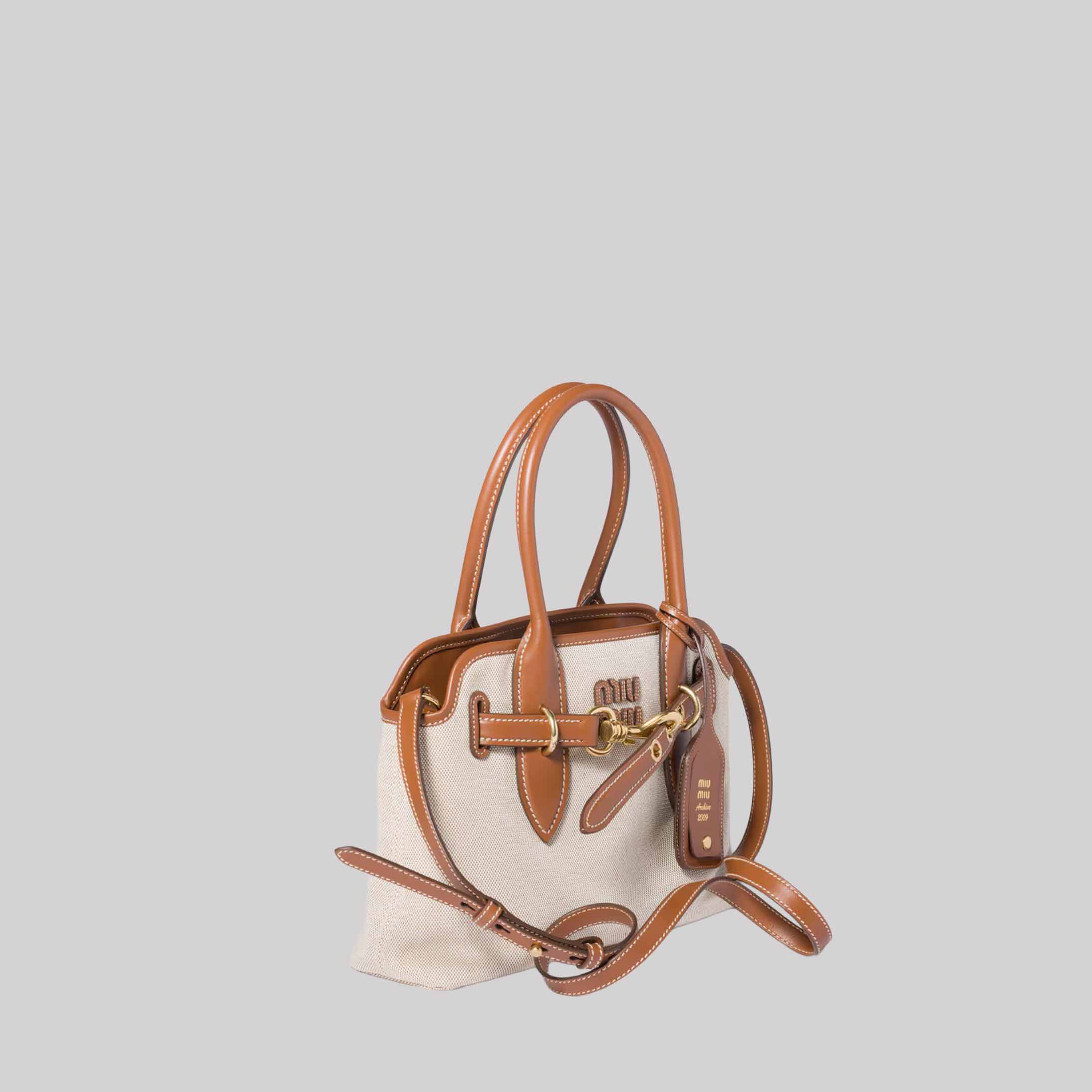 Aventure Canvas And Leather Bag