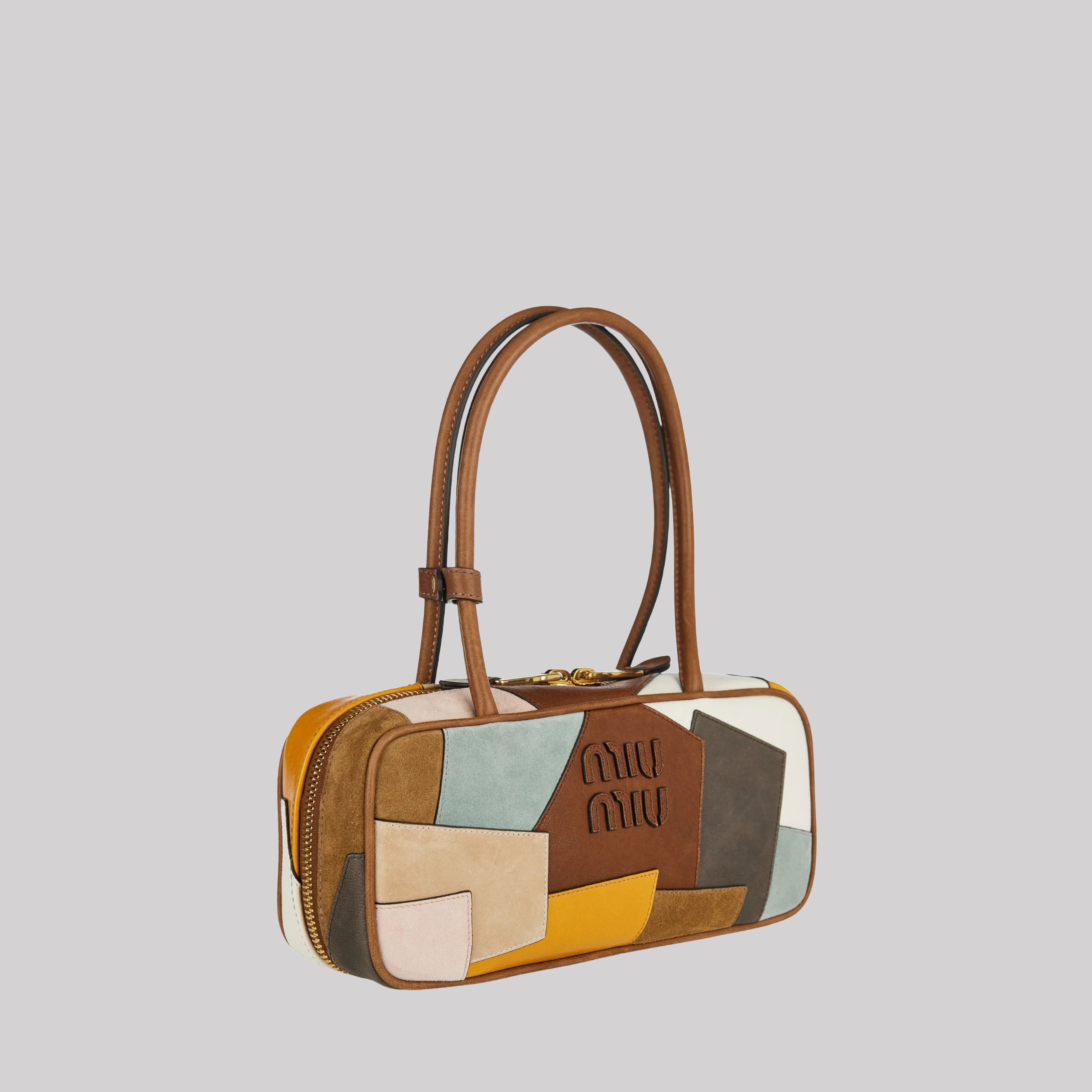 Beau Patchwork Leather Bag