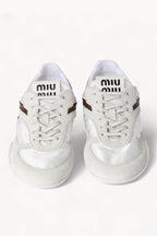 Gymnasium Technical Fabric And Suede Sneakers