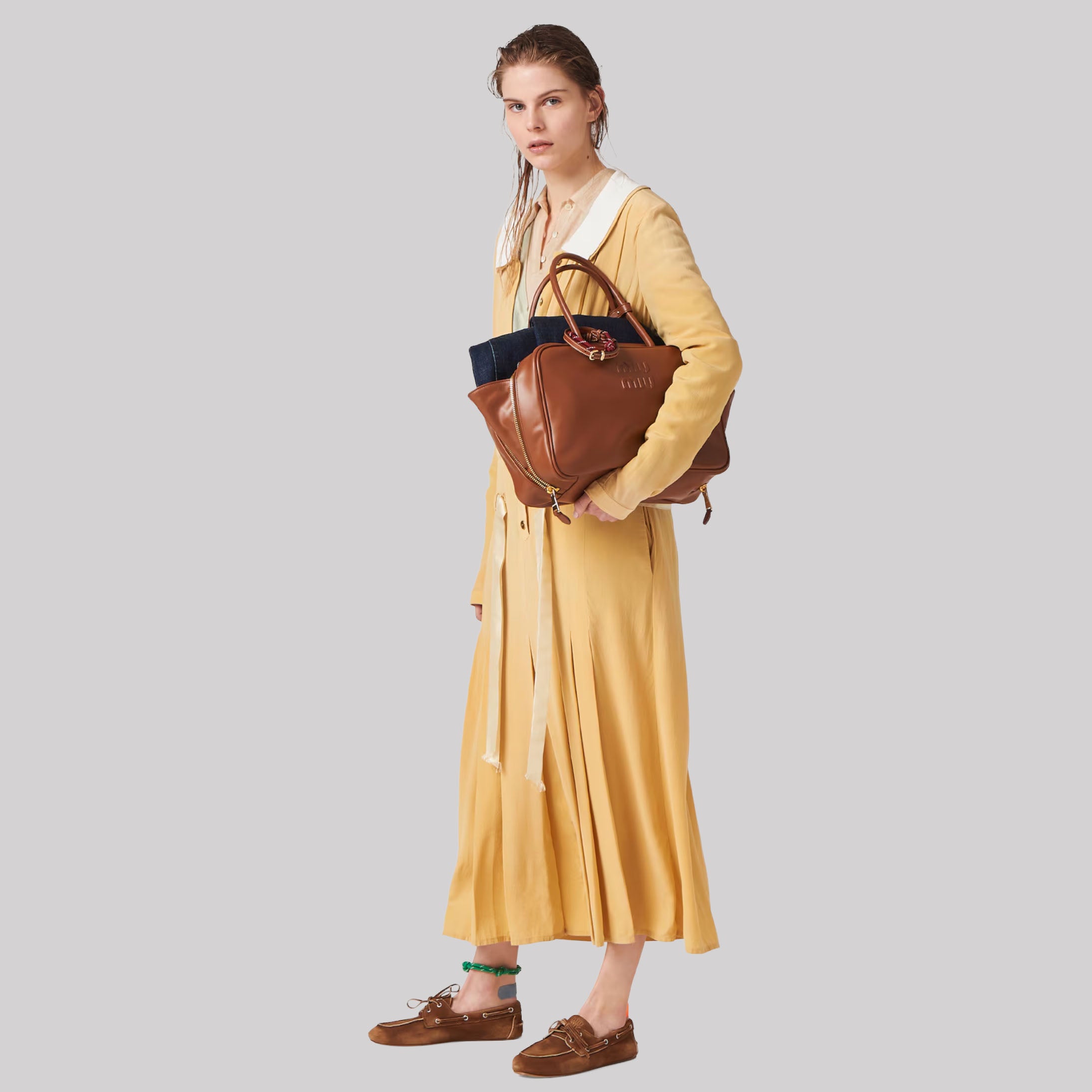 Large Beau Leather Bag