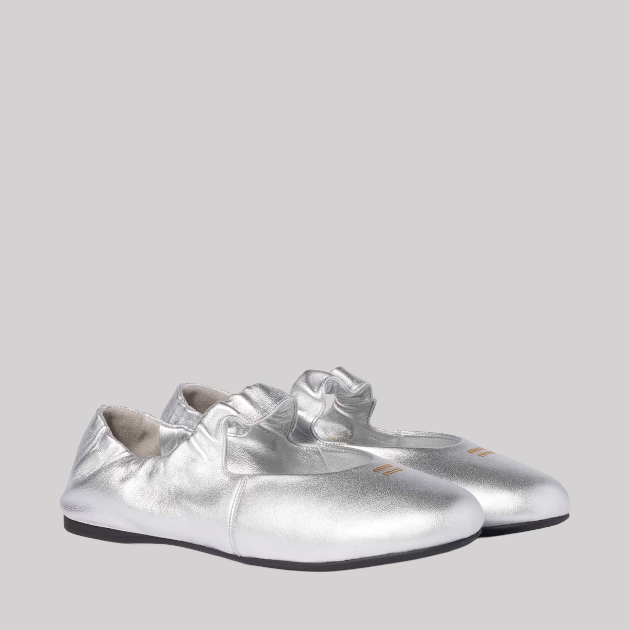 Leather Ballerina Flats