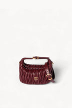Matelassé Nappa Leather Pouch