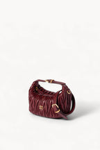 Matelassé Nappa Leather Pouch