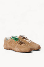 New Balance x Miu Miu 530 SL Suede And Mesh Sneakers