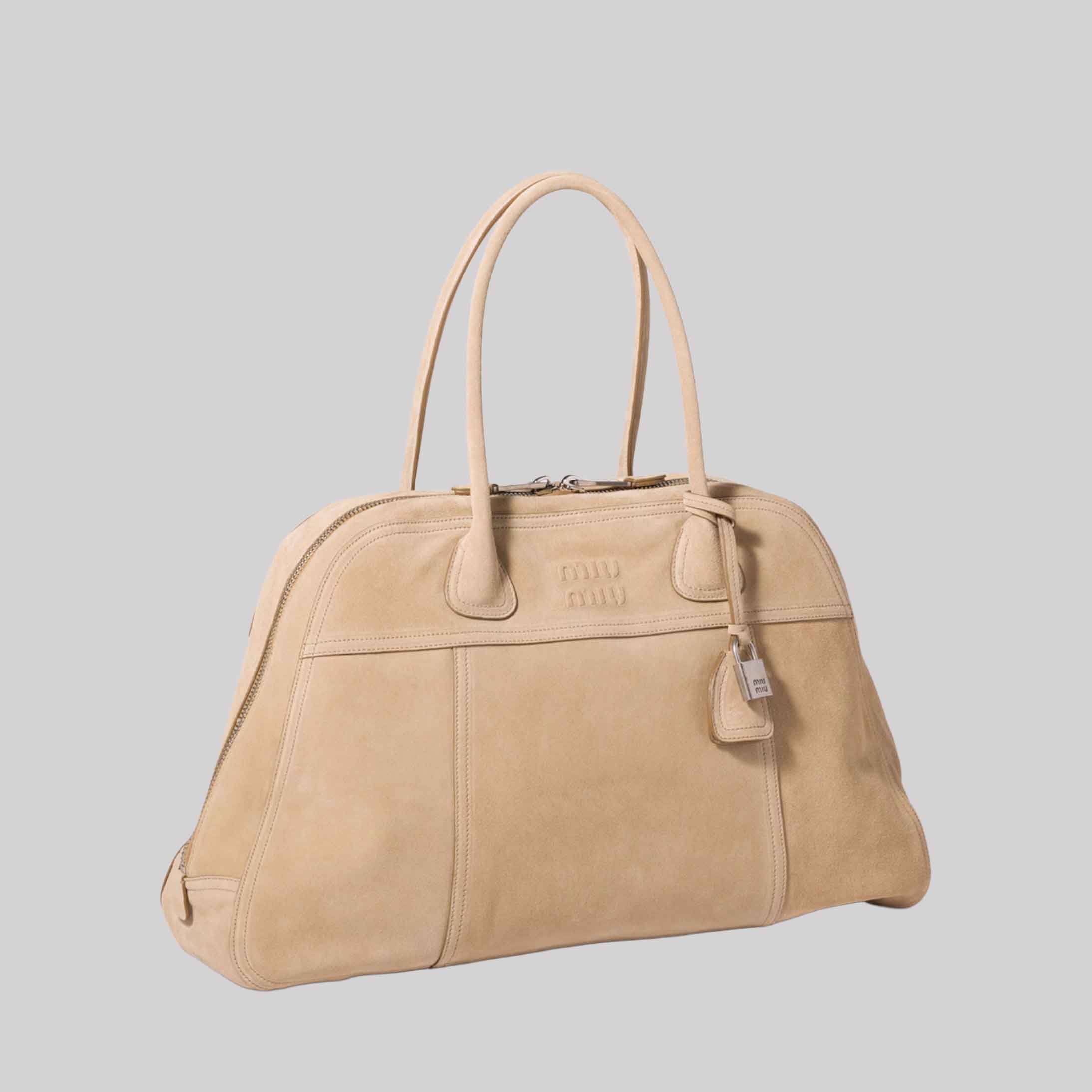 Large Suede Bag