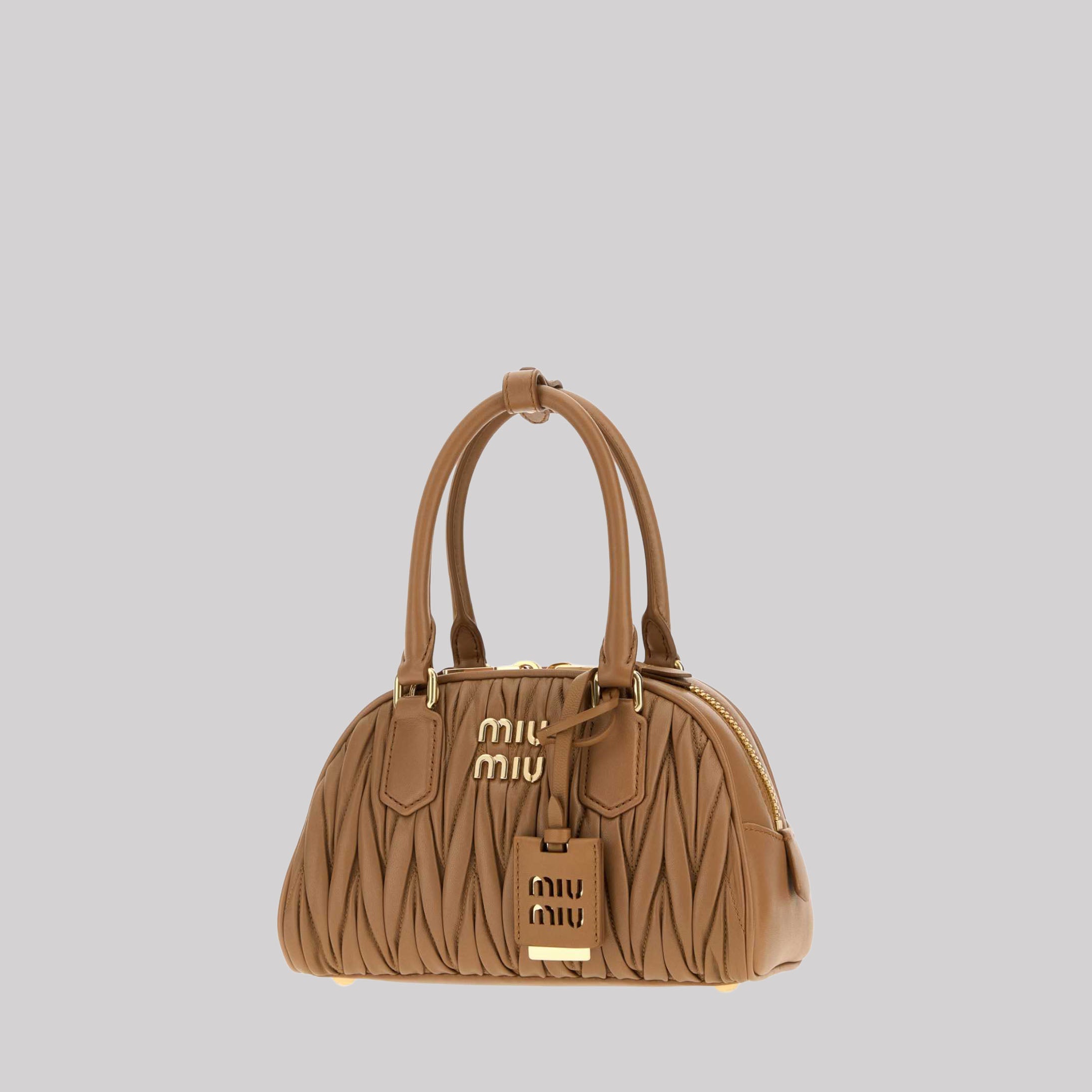 Arcadie Matelassé Nappa Leather Bag