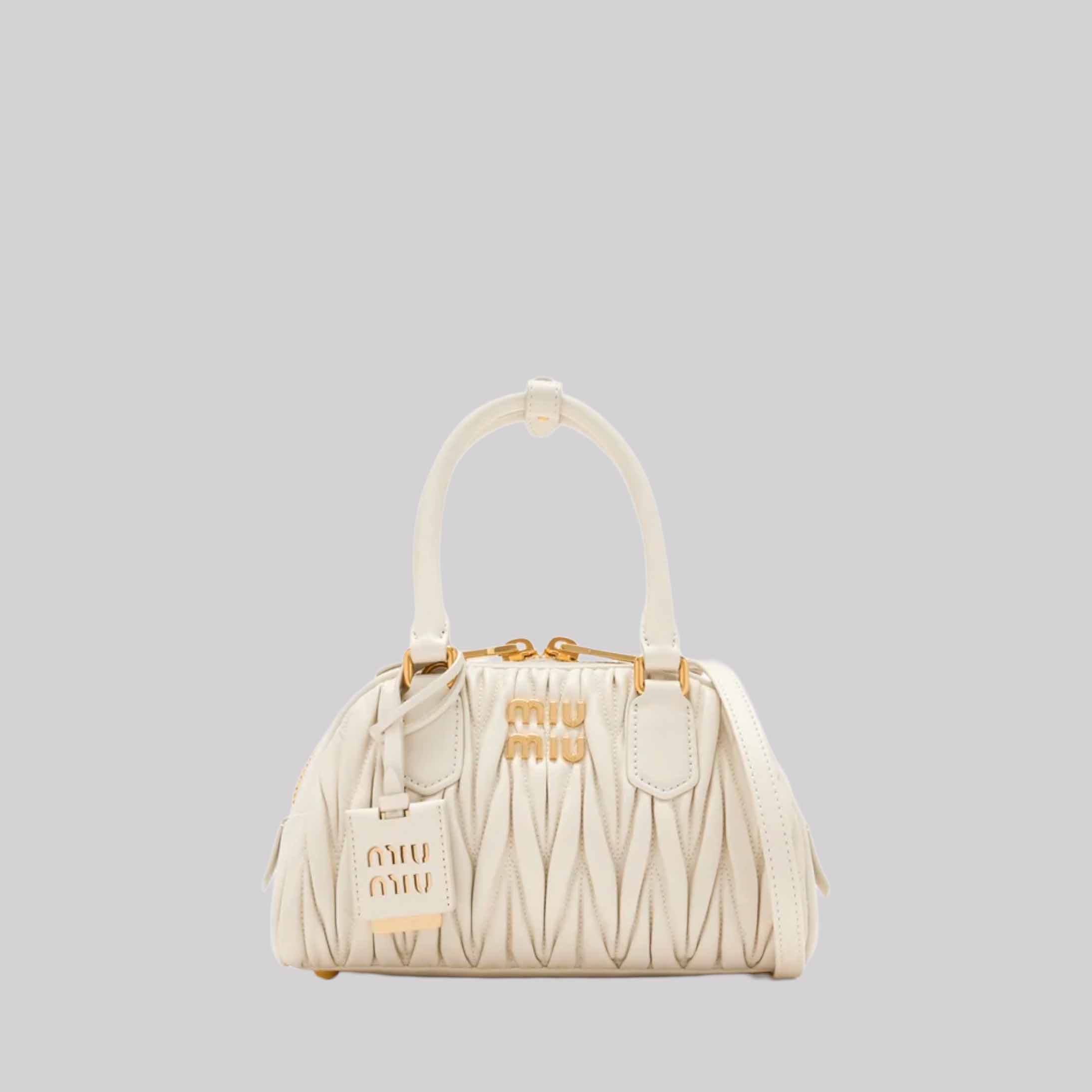 Arcadie Matelassé Nappa Leather Bag