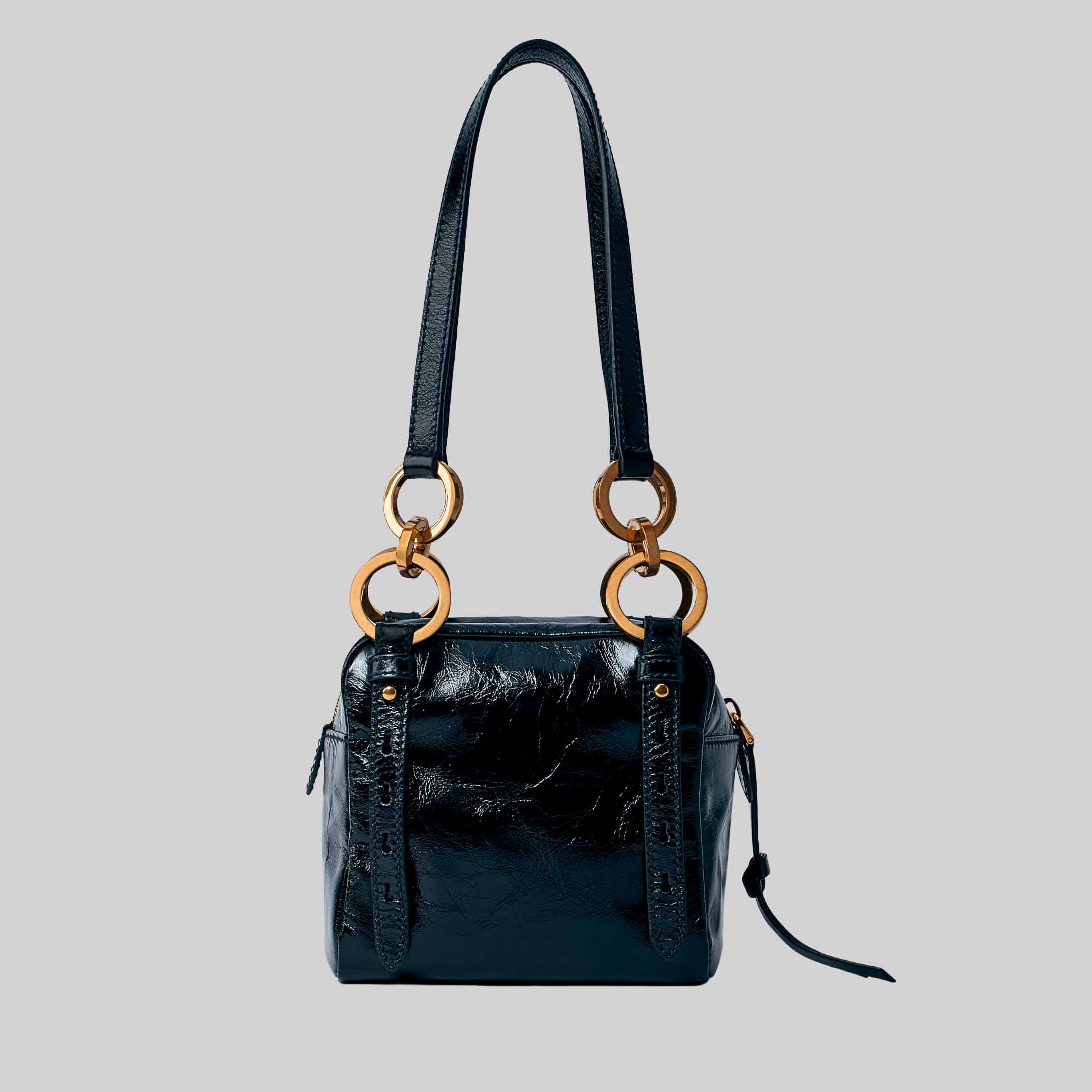 Mini Dangle Leather Handbag