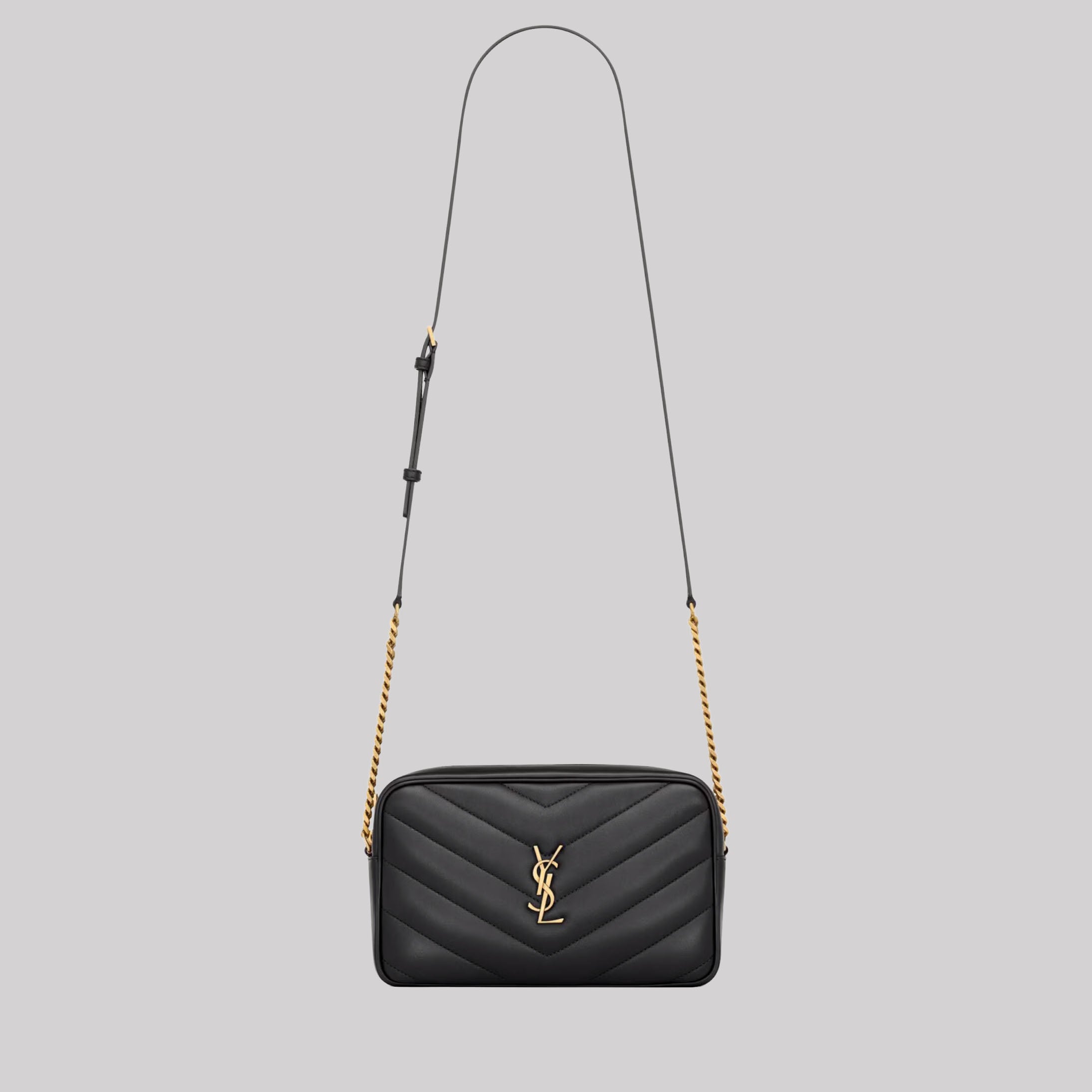 Loulou Camera Bag In Matelassé Lambskin