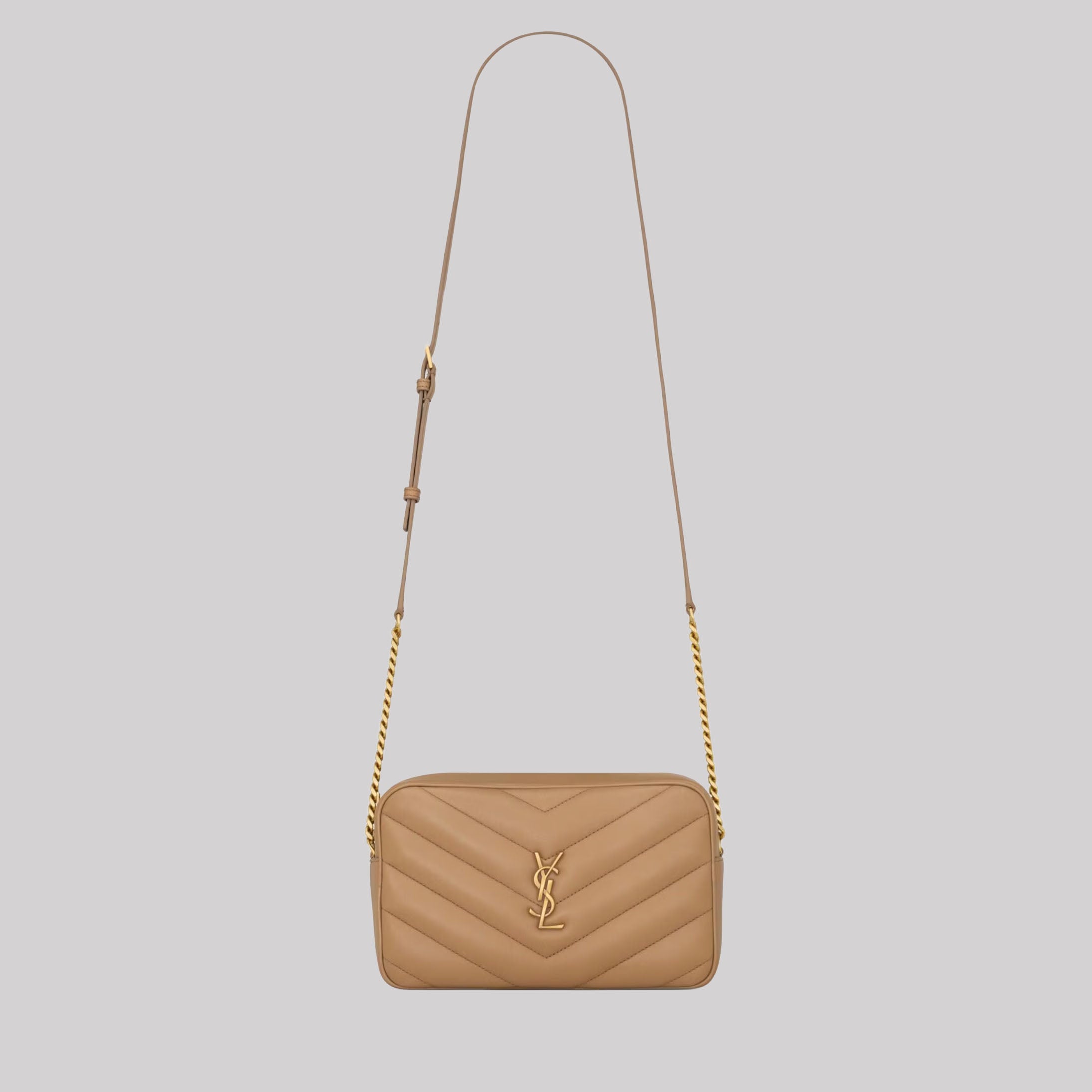 Loulou Camera Bag In Matelassé Lambskin