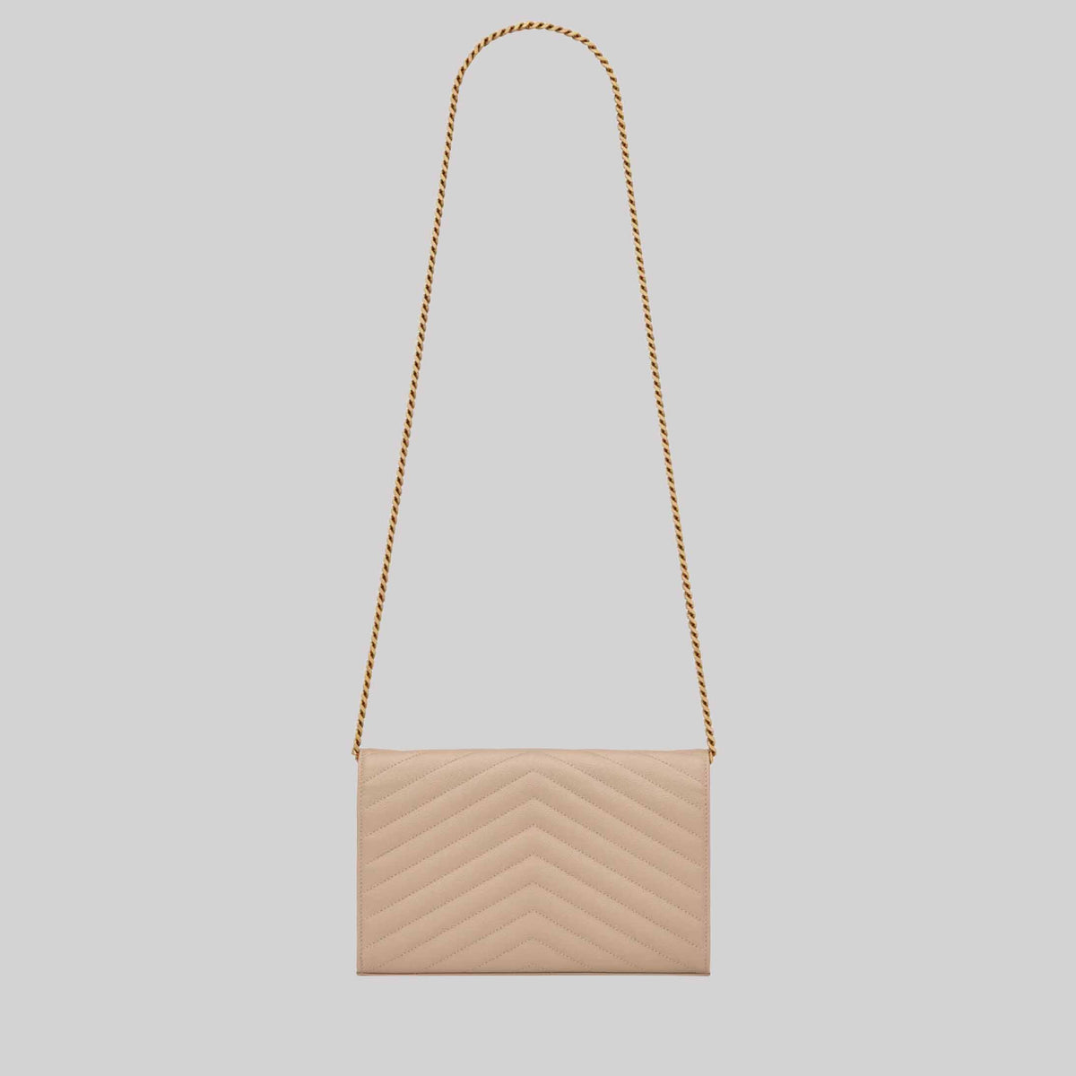 Classic Cassandre Chain Wallet In Grain De Poudre Leather