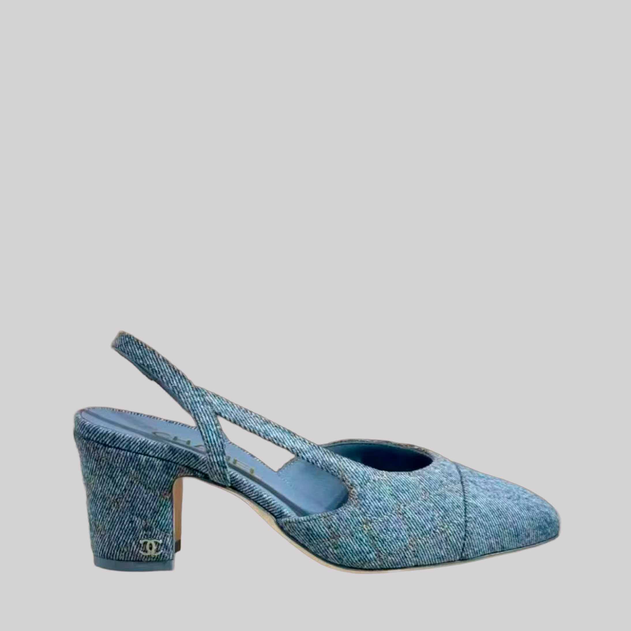 Slingbacks Denim
