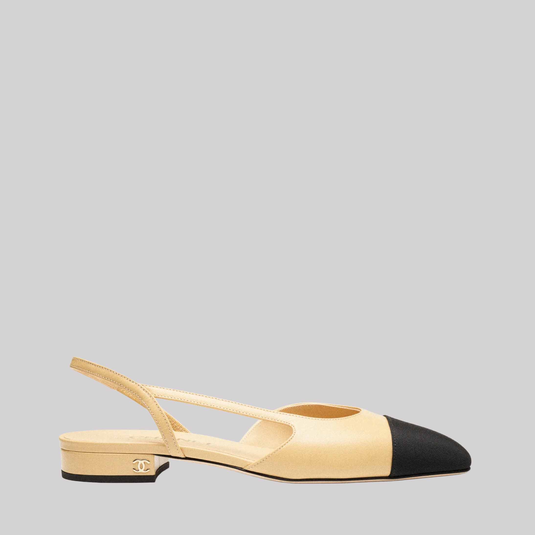 Slingbacks Goatskin & Grosgrain