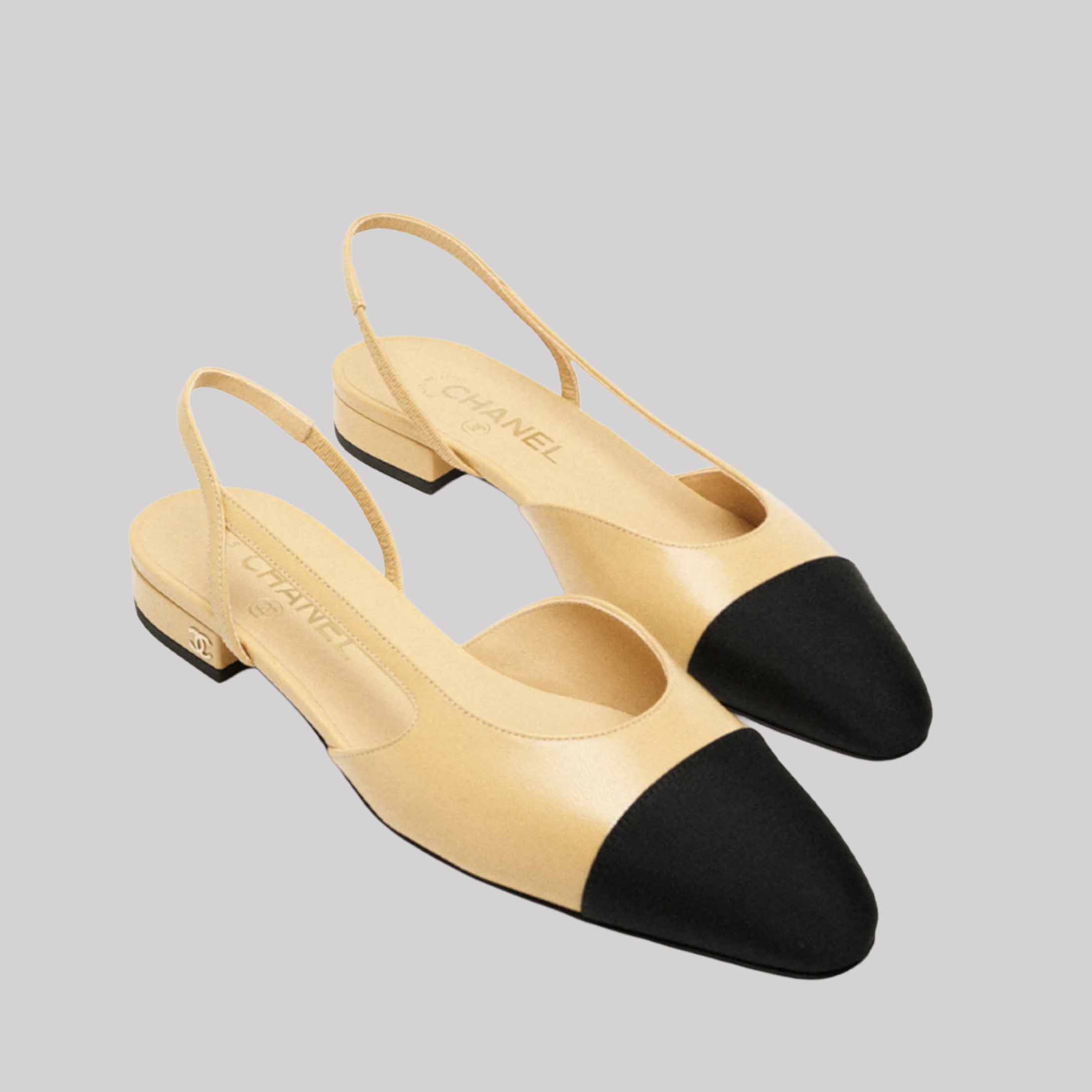 Slingbacks Goatskin & Grosgrain
